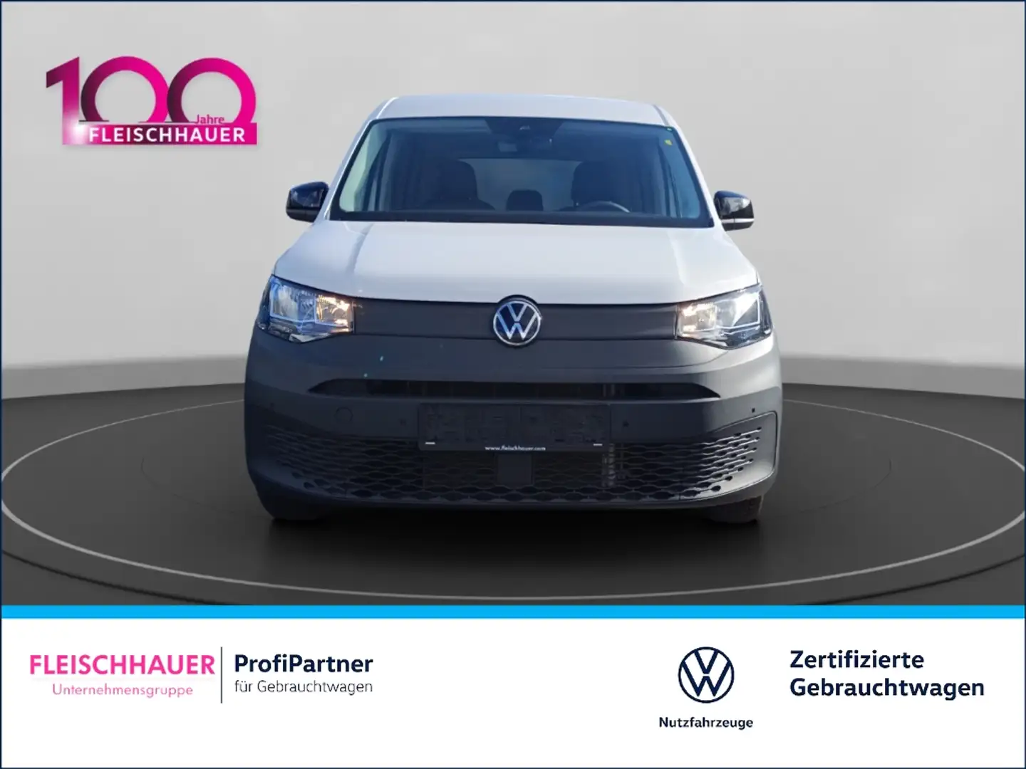 Volkswagen Caddy 2.0 TDI+BLUETOOTH+DAB+TEMPOMAT+USB Weiß - 1