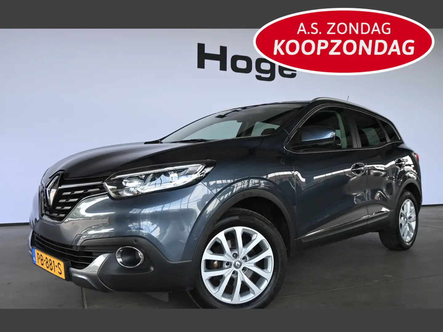 Renault Kadjar 1.6 TCe Intens 1800kg trekgewicht Clima Navigatie Grijs - 1