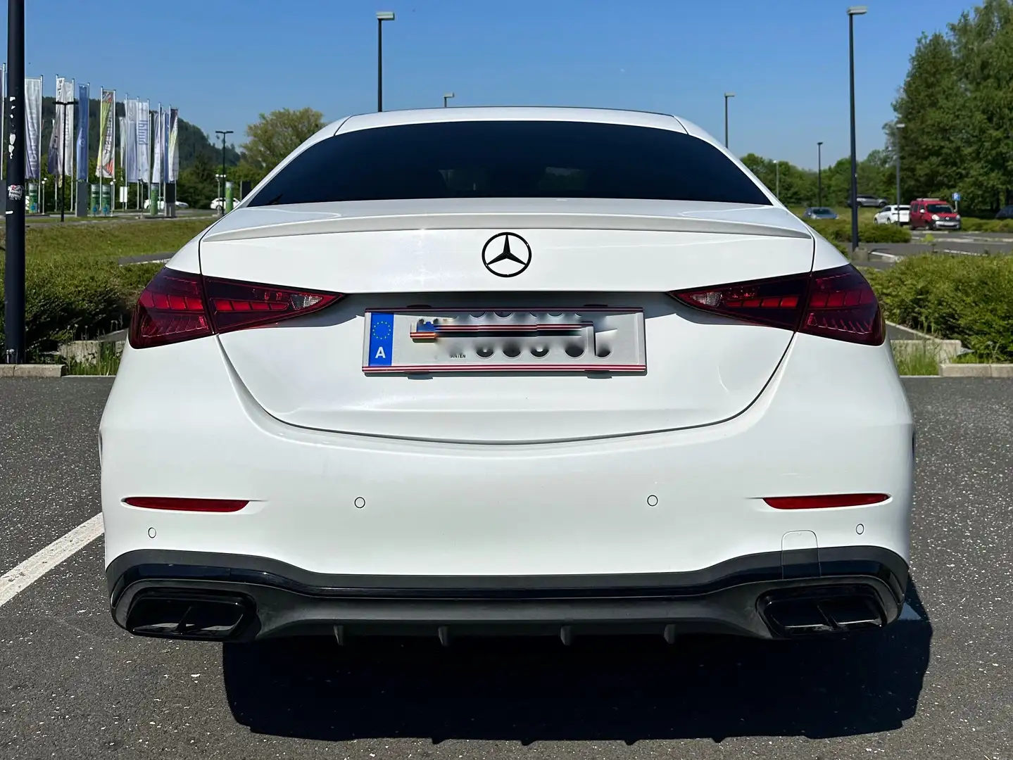Mercedes-Benz C 400 C400e Weiß - 2