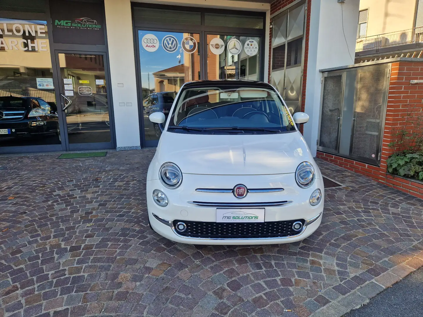 Fiat 500 1.2 69cv Lounge my18 - UNICO PROPRIETARIO Blanco - 2