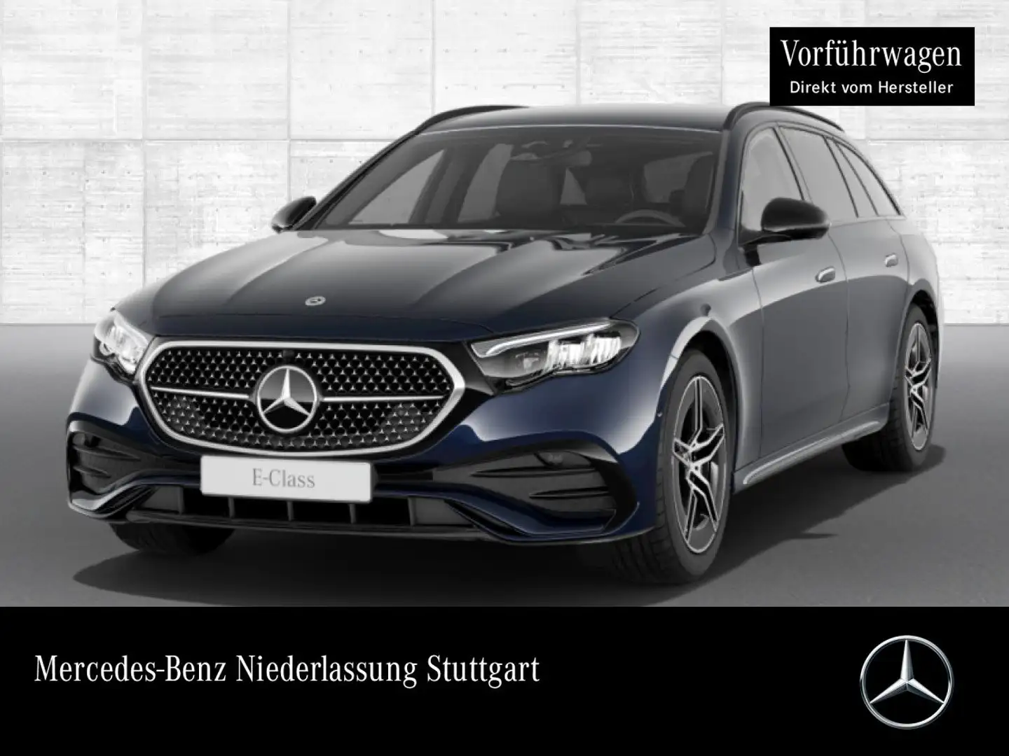 Mercedes-Benz E 200 T AMG Distr. LED AHK Night Kamera Totwinkel Blau - 1