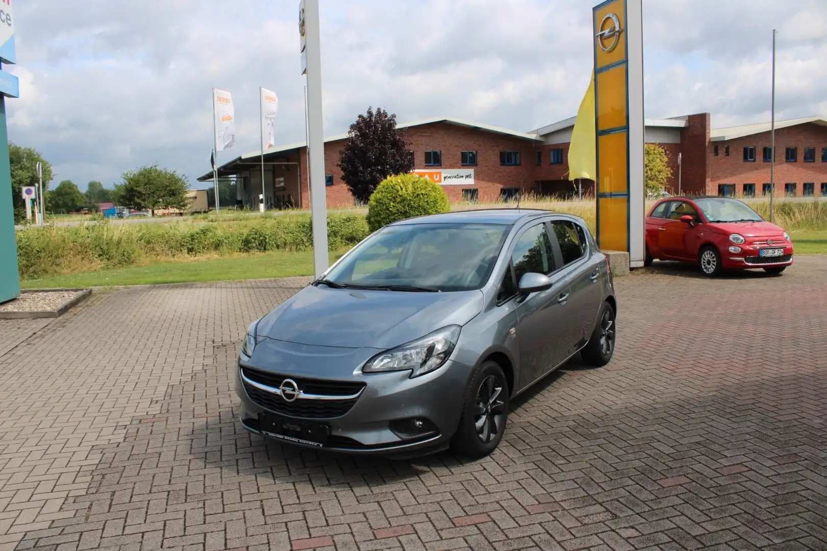 Opel Corsa E 120 Jahre ecoFlex Grijs - 1