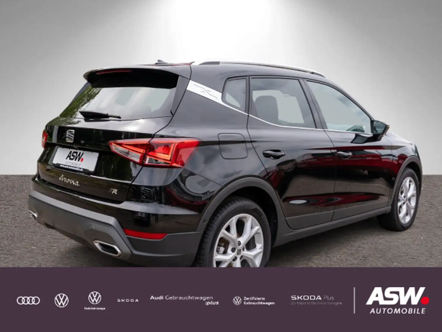 SEAT Arona FR-Line 1.0TSI DSG LED NAV RFK ACC PDC SHZ Schwarz - 1