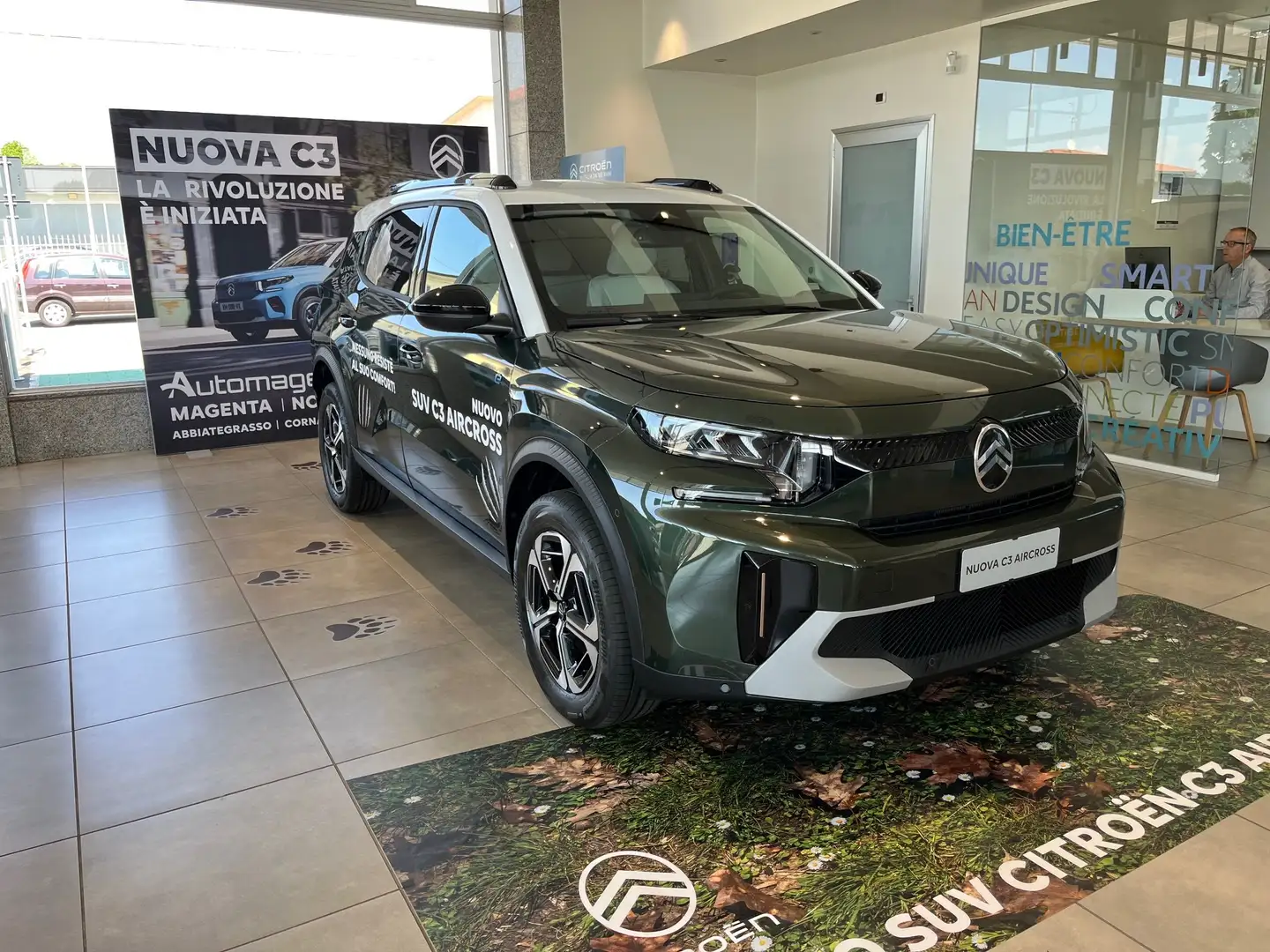Citroen C3 Aircross Elettrico 113cv MAX - PRONTA CONSEGNA Green - 1