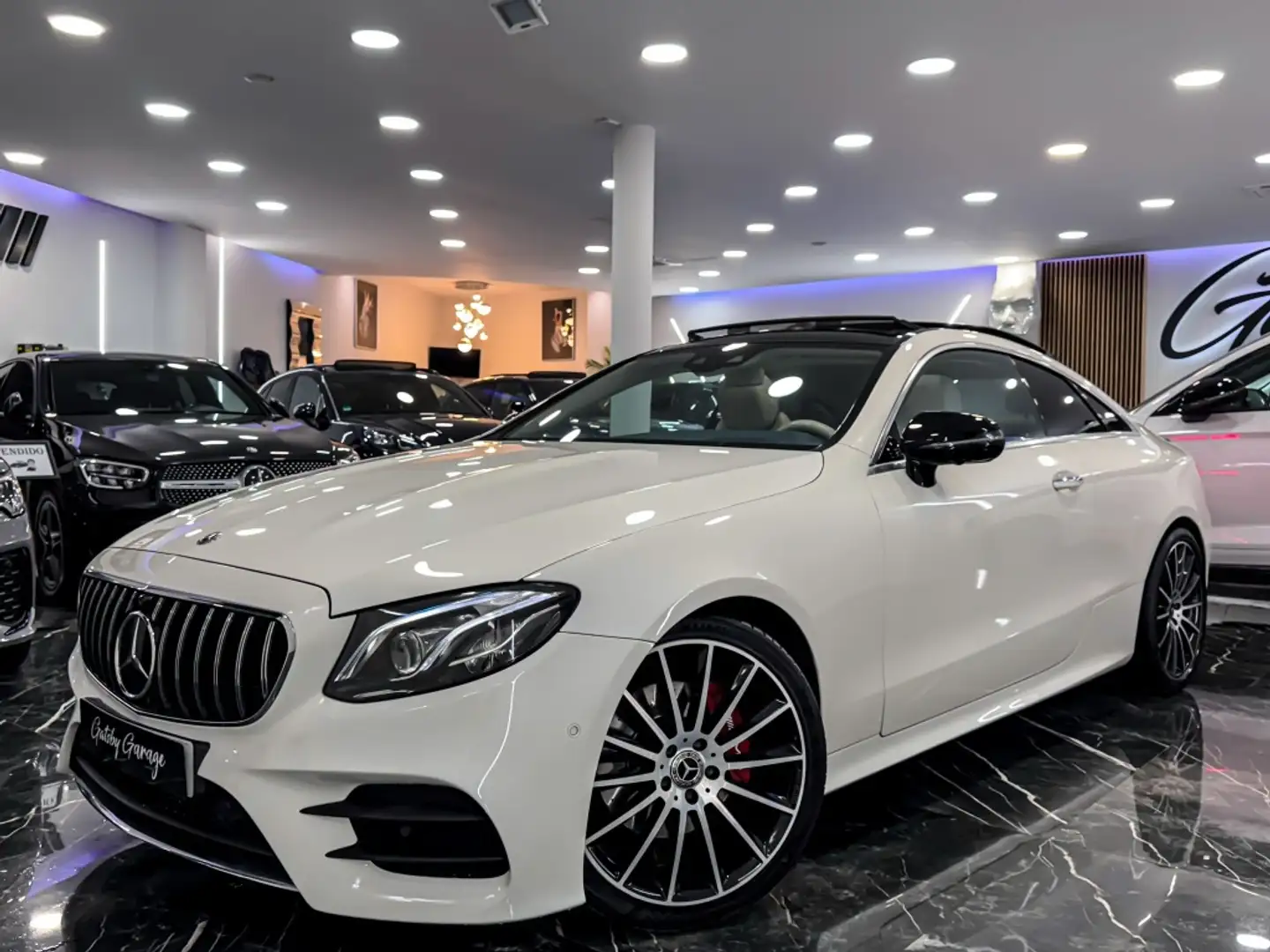 Mercedes-Benz E 220 Coupé 220d 4Matic 9G-Tronic Blanco - 1