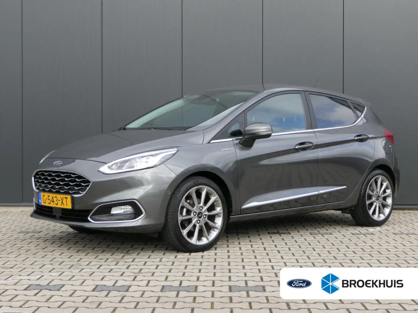 Ford Fiesta Ecoboost 125 Vignale | Leder | B&O | Camera | Adap Gris - 1