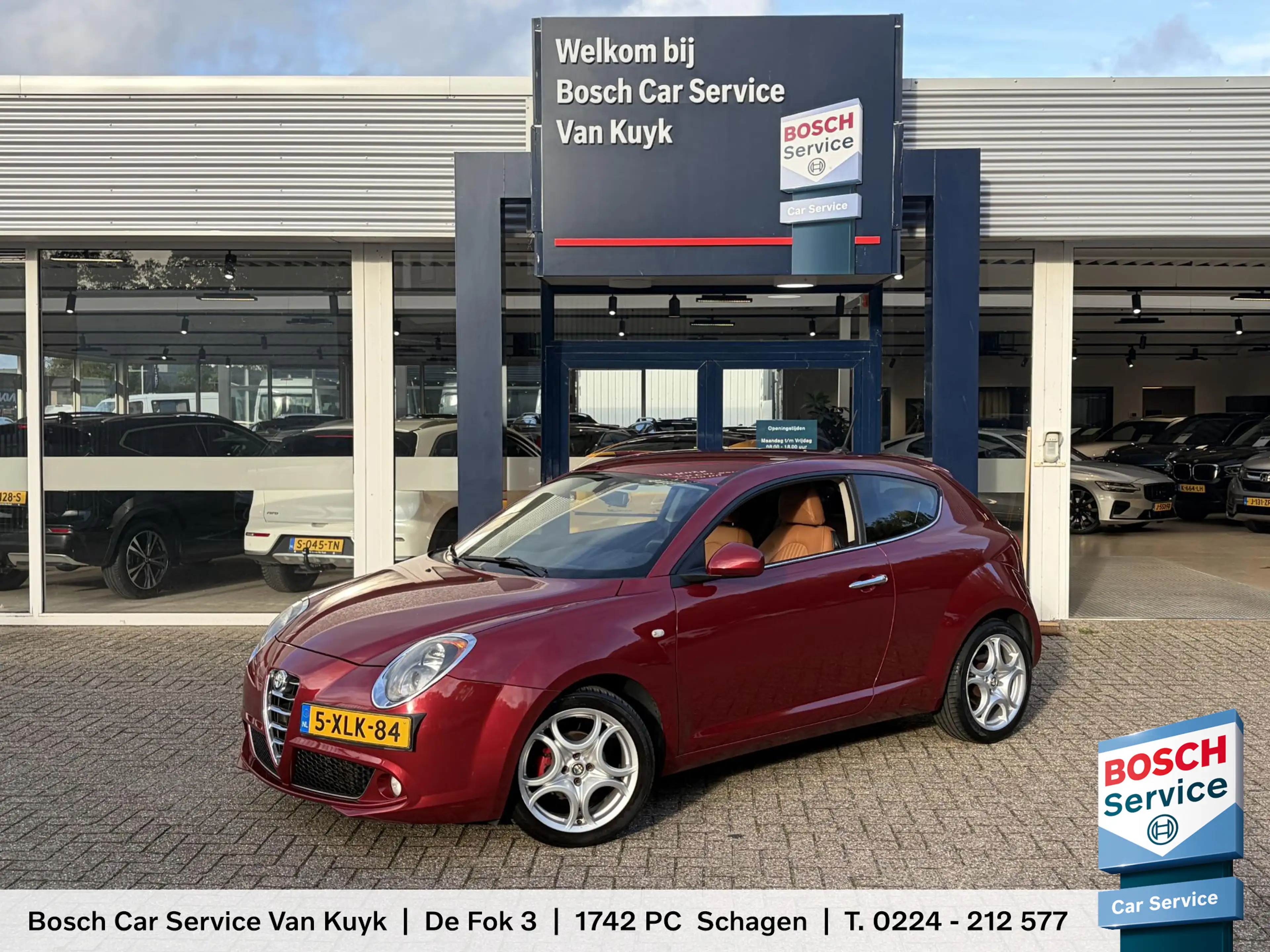 Alfa Romeo MiTo 0.9 TwinAir Distinctive / NL-Auto / Vol-Leder / 2e