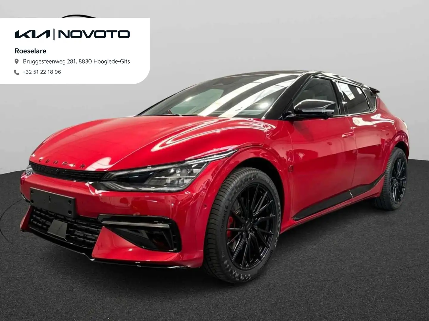 Kia EV6 77.4 kWh AWD GT Line LENOIR EXCLUSIVE Rouge - 1