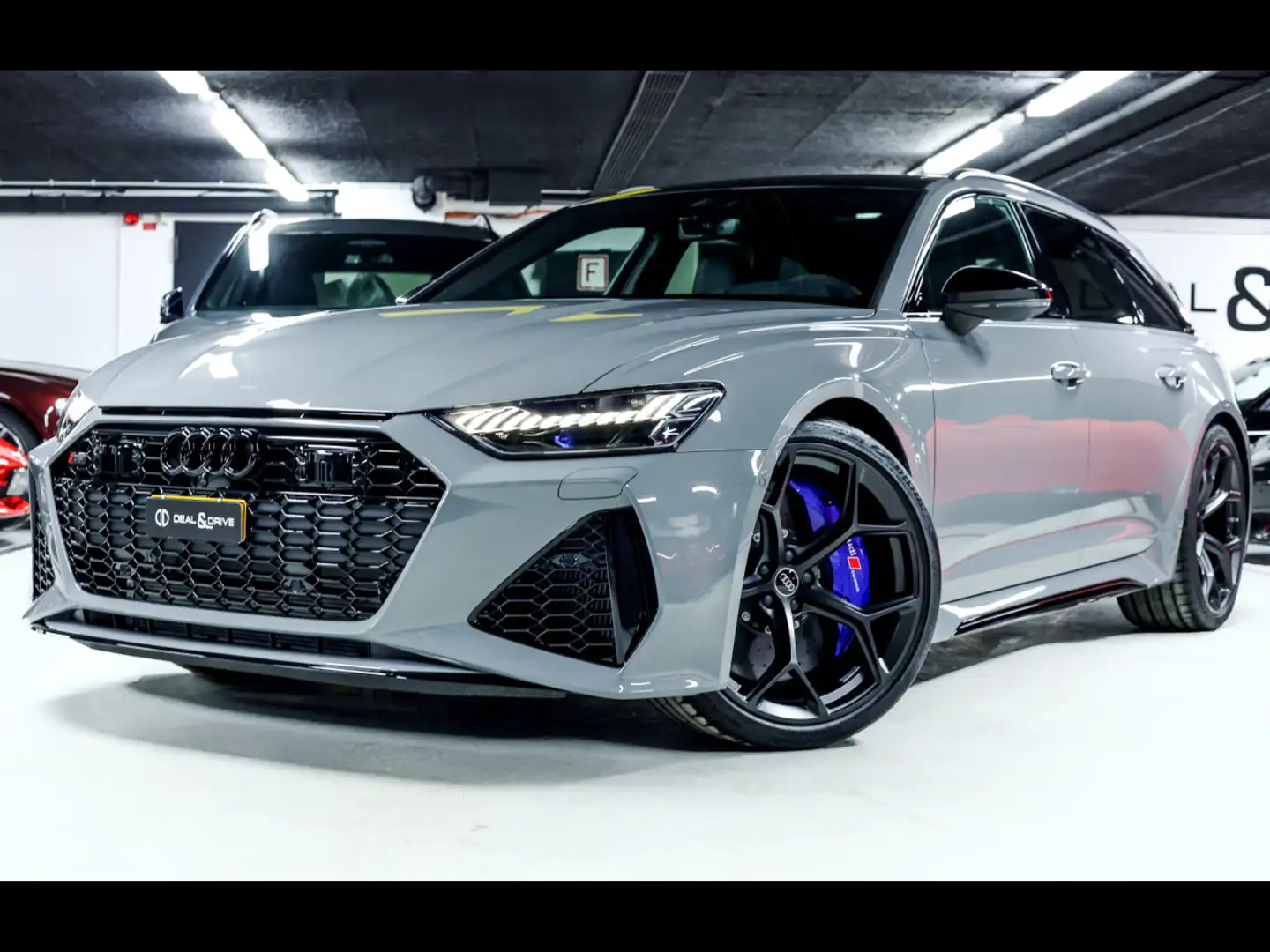Audi RS6 AVANT PERFORMANCE RS DYNAMIK+°305 km/h°KERAMIK Gris - 1