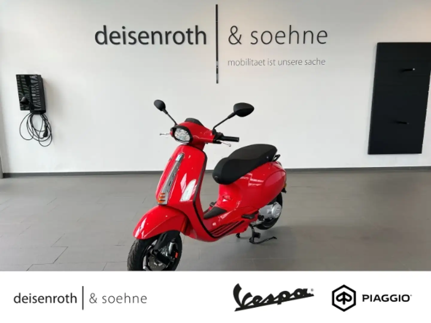 Vespa Sprint 50 S Rot Coraggioso Roşu - 1