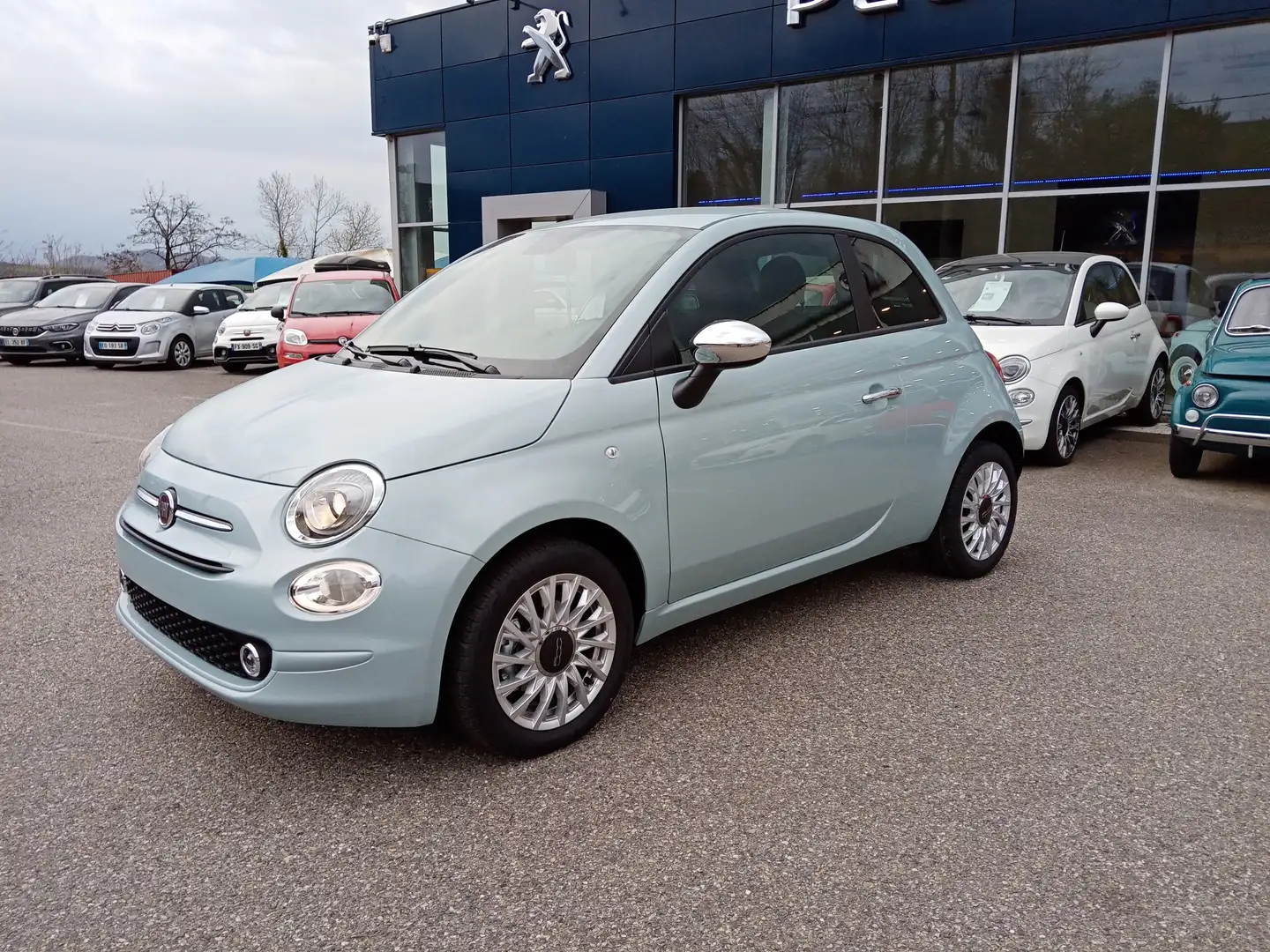 Fiat 500 1.2 69 ch Eco Pack S/S Dolcevita Groen - 2