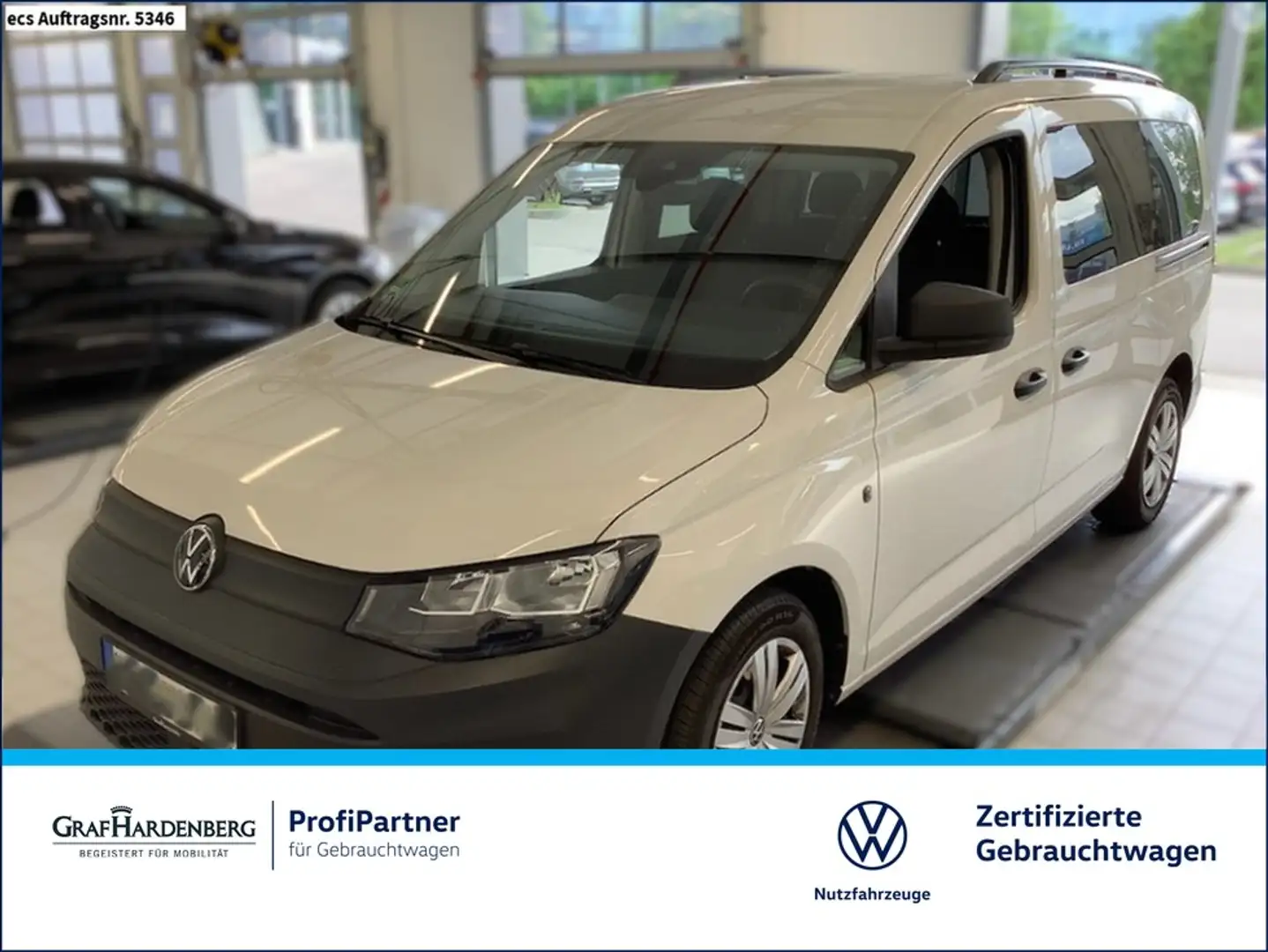 Volkswagen Caddy Maxi 2.0 TDI AHK DAB+ ISOFIX Weiß - 1