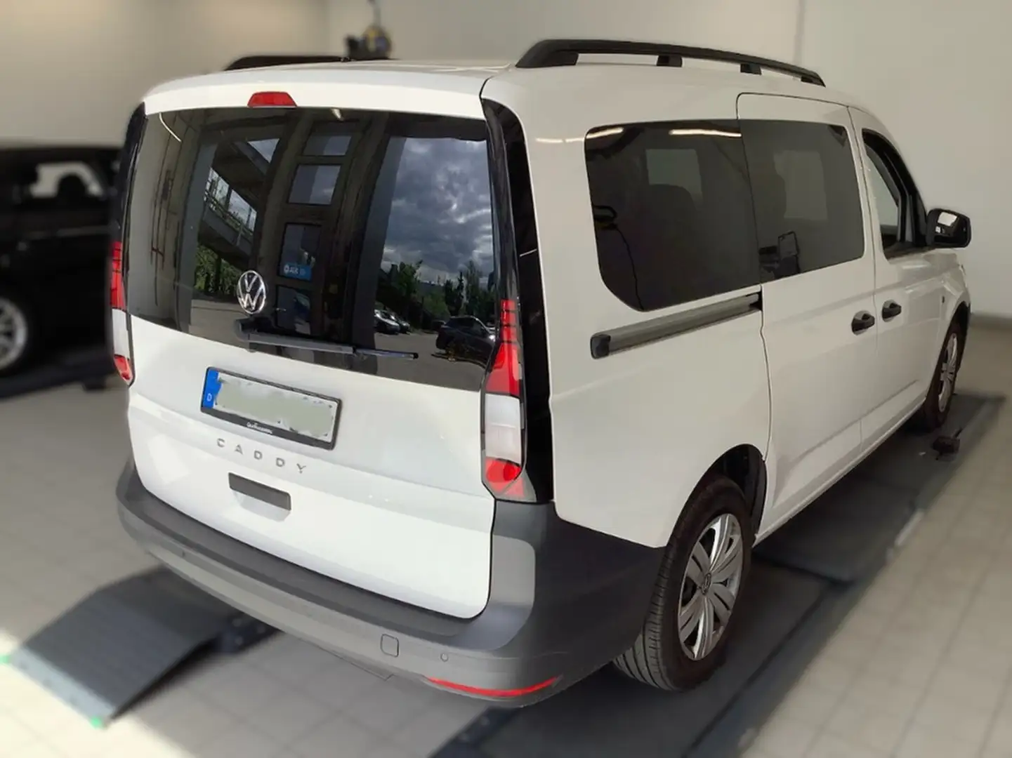 Volkswagen Caddy Maxi 2.0 TDI AHK DAB+ ISOFIX Weiß - 2