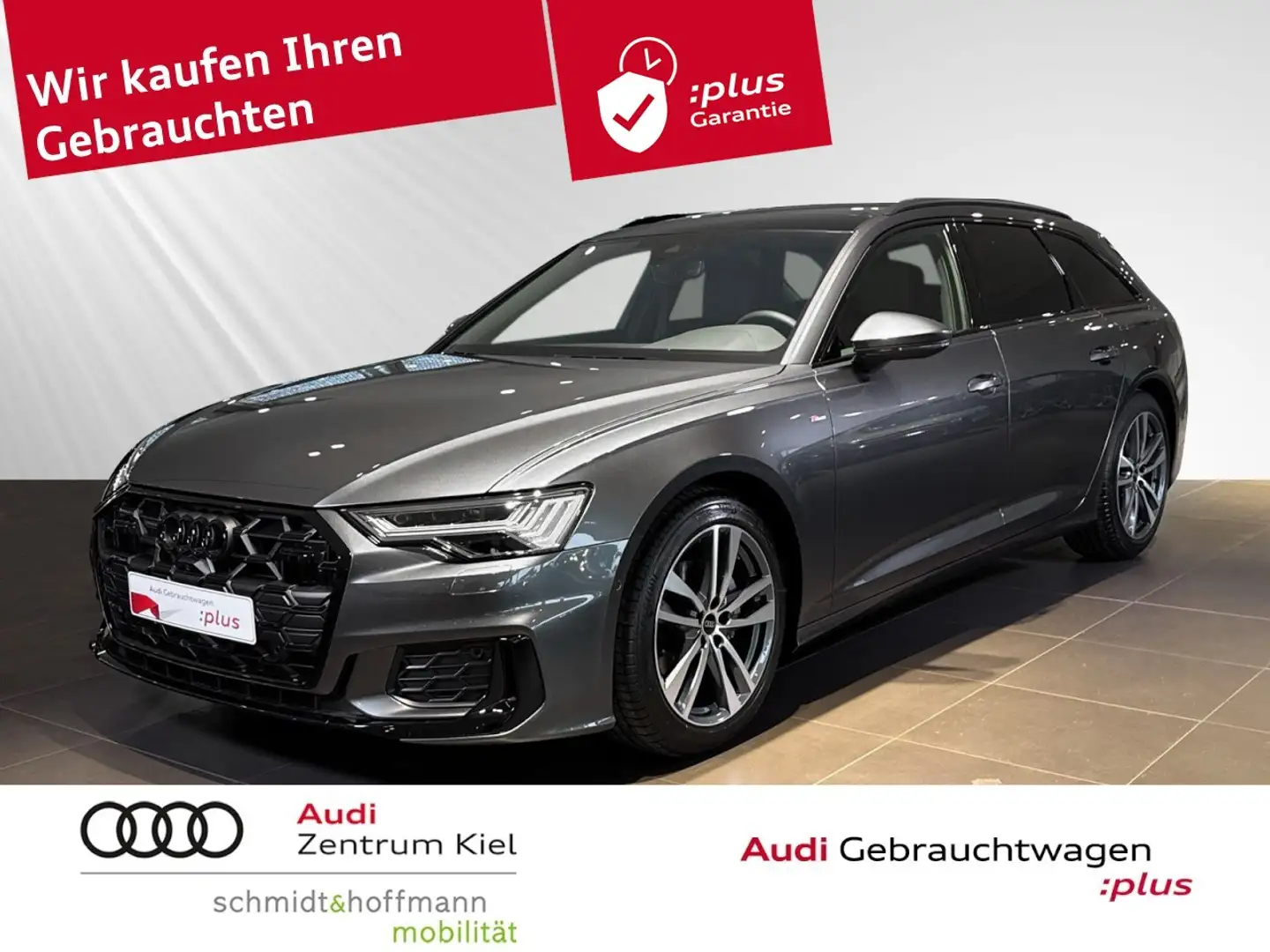 Audi A6 Avant S-line 40 TDI quattro S-line Panorama Klima Grau - 1