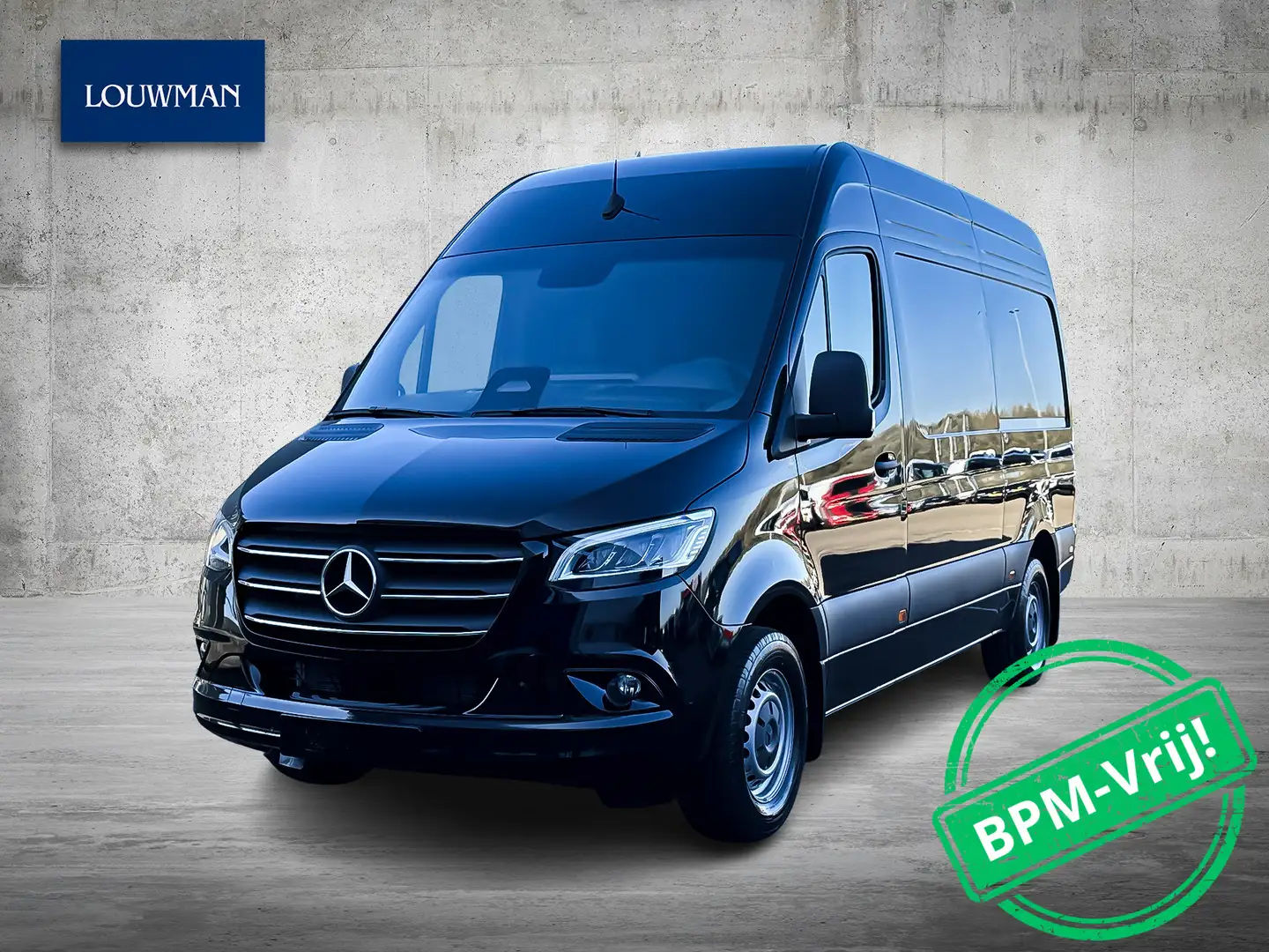 Mercedes-Benz Sprinter 319CDI 190PK Automaat L2H2 RWD SELECT | BPM Vrij | Negro - 1