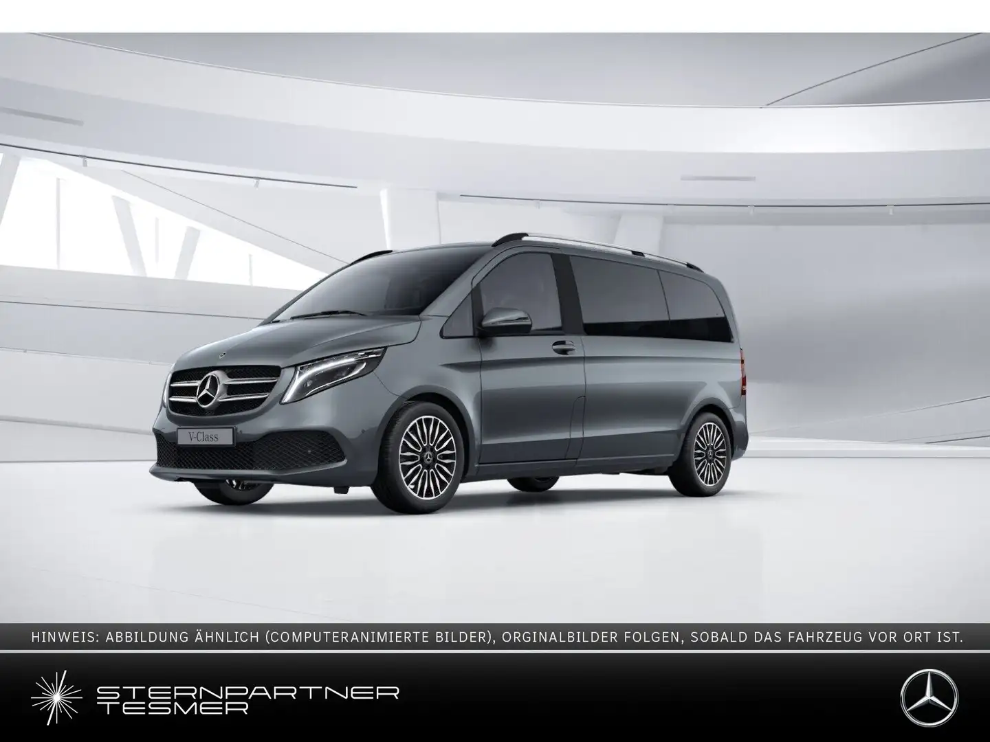 Mercedes-Benz V 220 d KAMERA+AHK+NAVI+LED+StHz Grau - 1