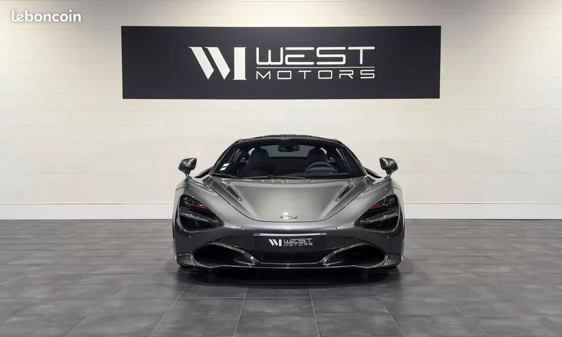 McLaren 720S V8 4.0 720 – Française Toit Pano Echappement Sport Gris - 2