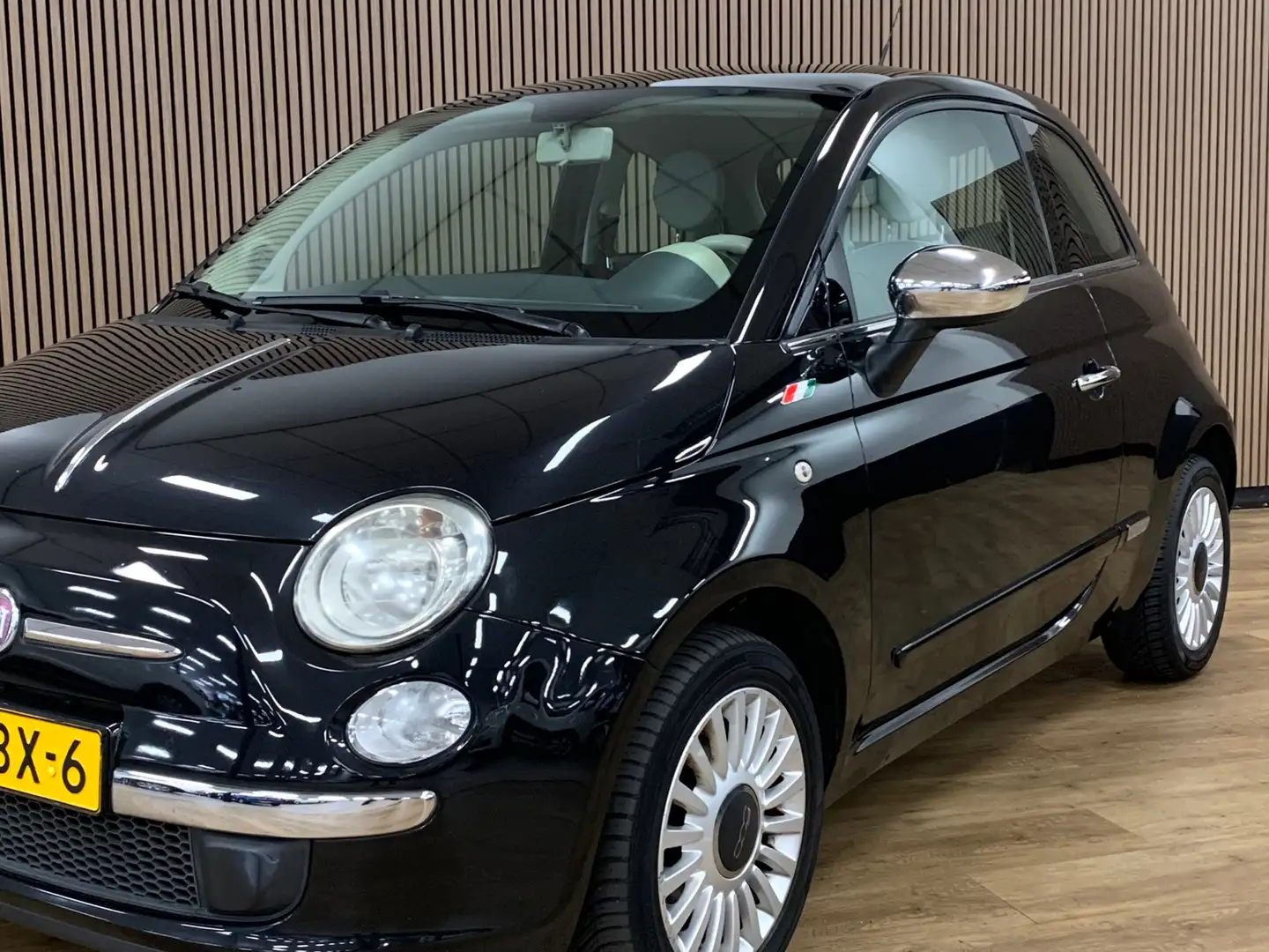 Fiat 500 1.2 Lounge|130000KM|Automaat| Nero - 2