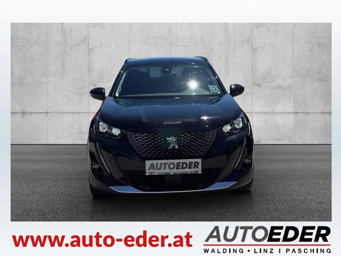 Peugeot 2008 PureTech 100 S&S Allure 6-Gang-Manuell Schwarz - 2