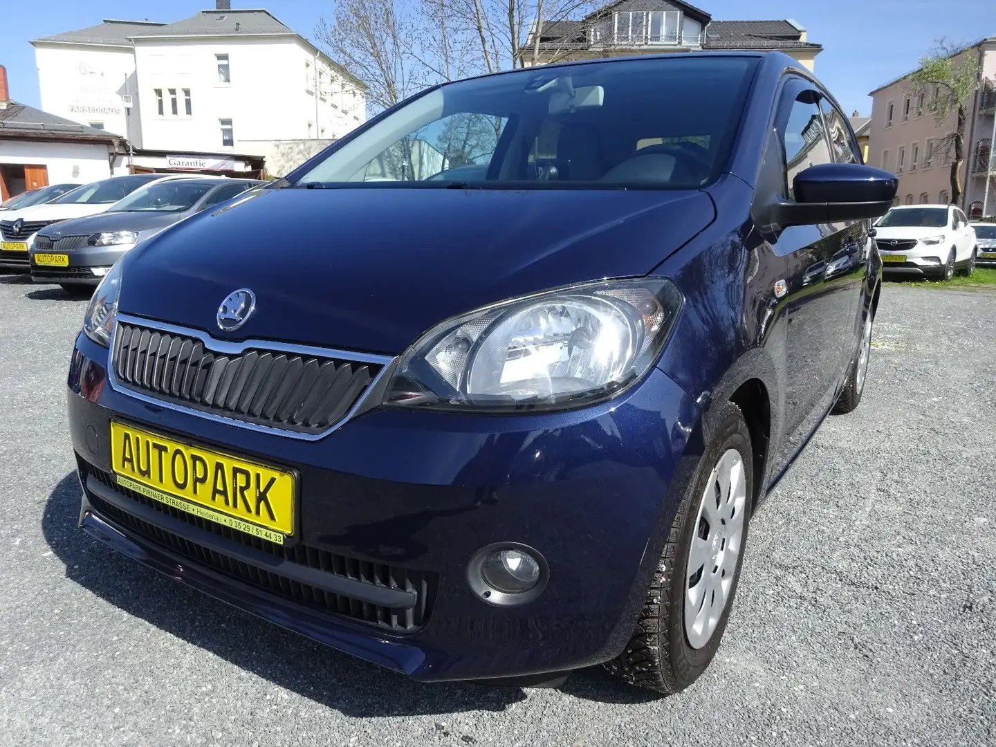 Skoda Citigo * Klima,Sitzhzg.,Temp.,PDC hinten, Nr. 23 Blau - 1