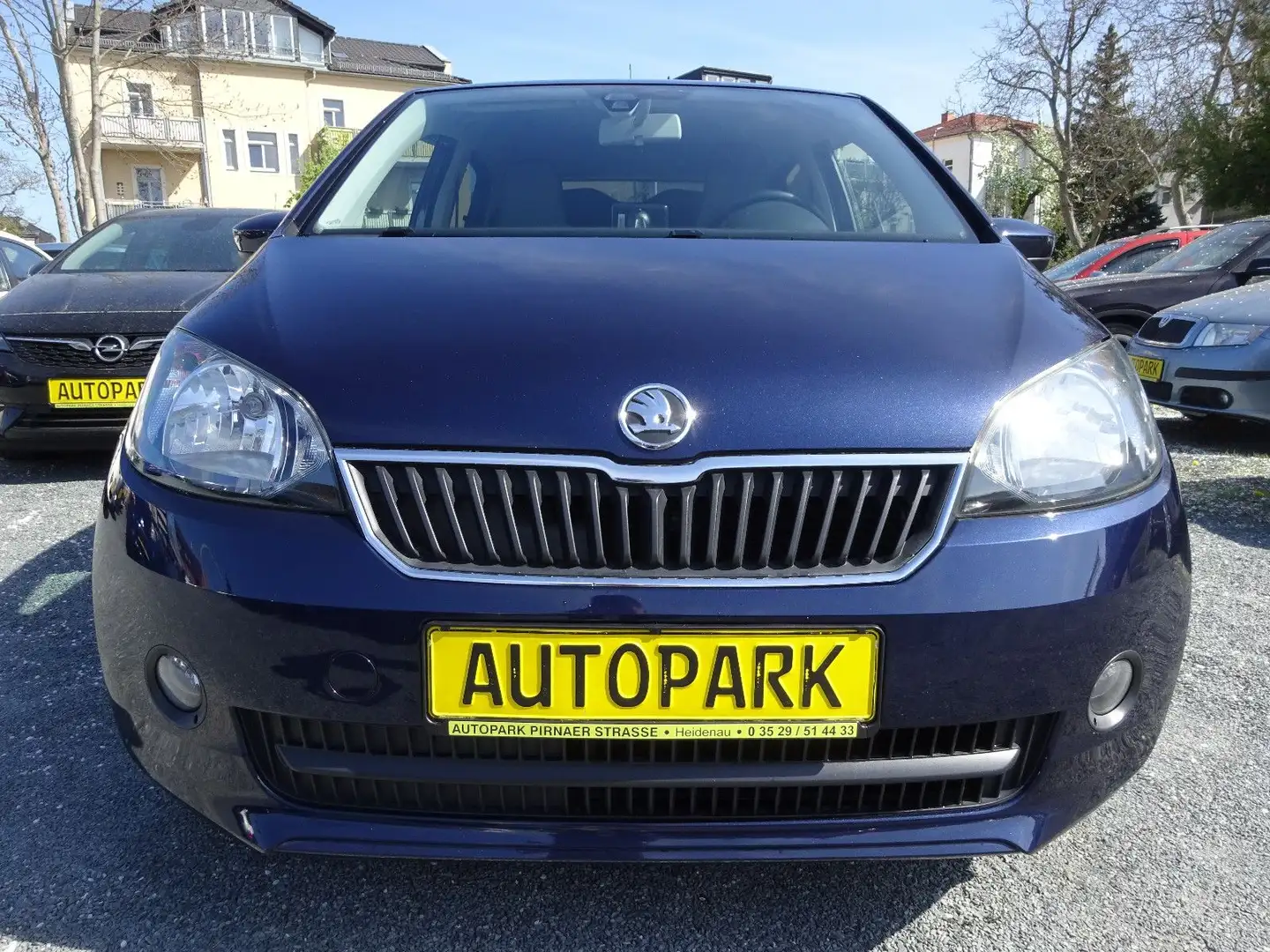 Skoda Citigo * Klima,Sitzhzg.,Temp.,PDC hinten, Nr. 23 Blau - 2