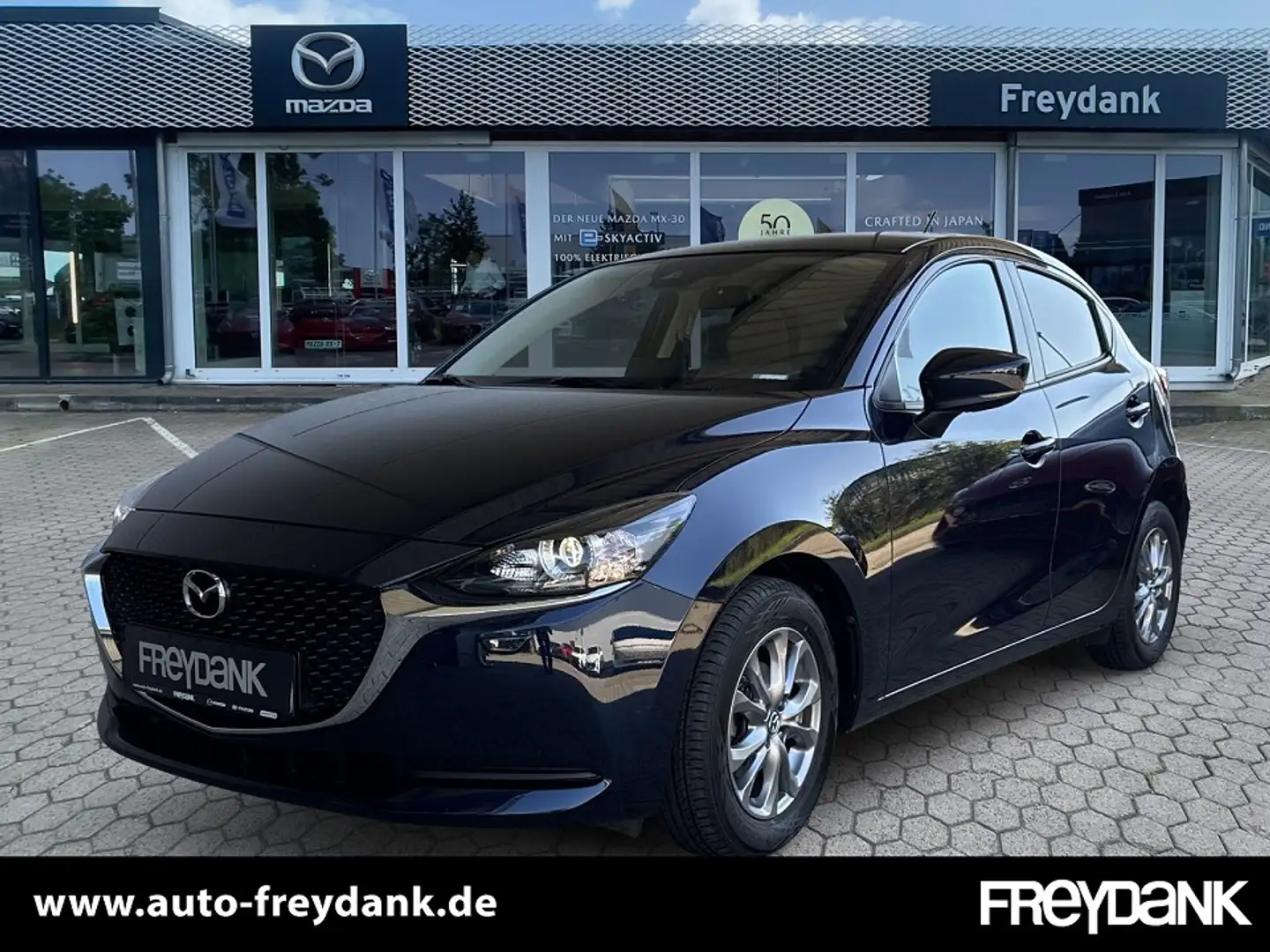Mazda 2 1.5L SKYACTIV-G 75 EXCLUSIVE Blau - 1