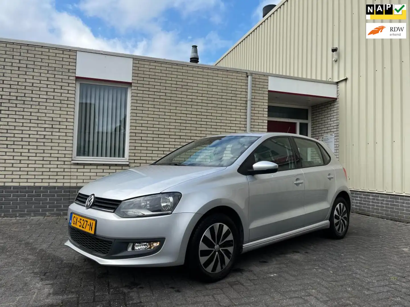 Volkswagen Polo 1.4 TDI BlueMotion Zuinig, Airco, CruiseControl Gris - 1
