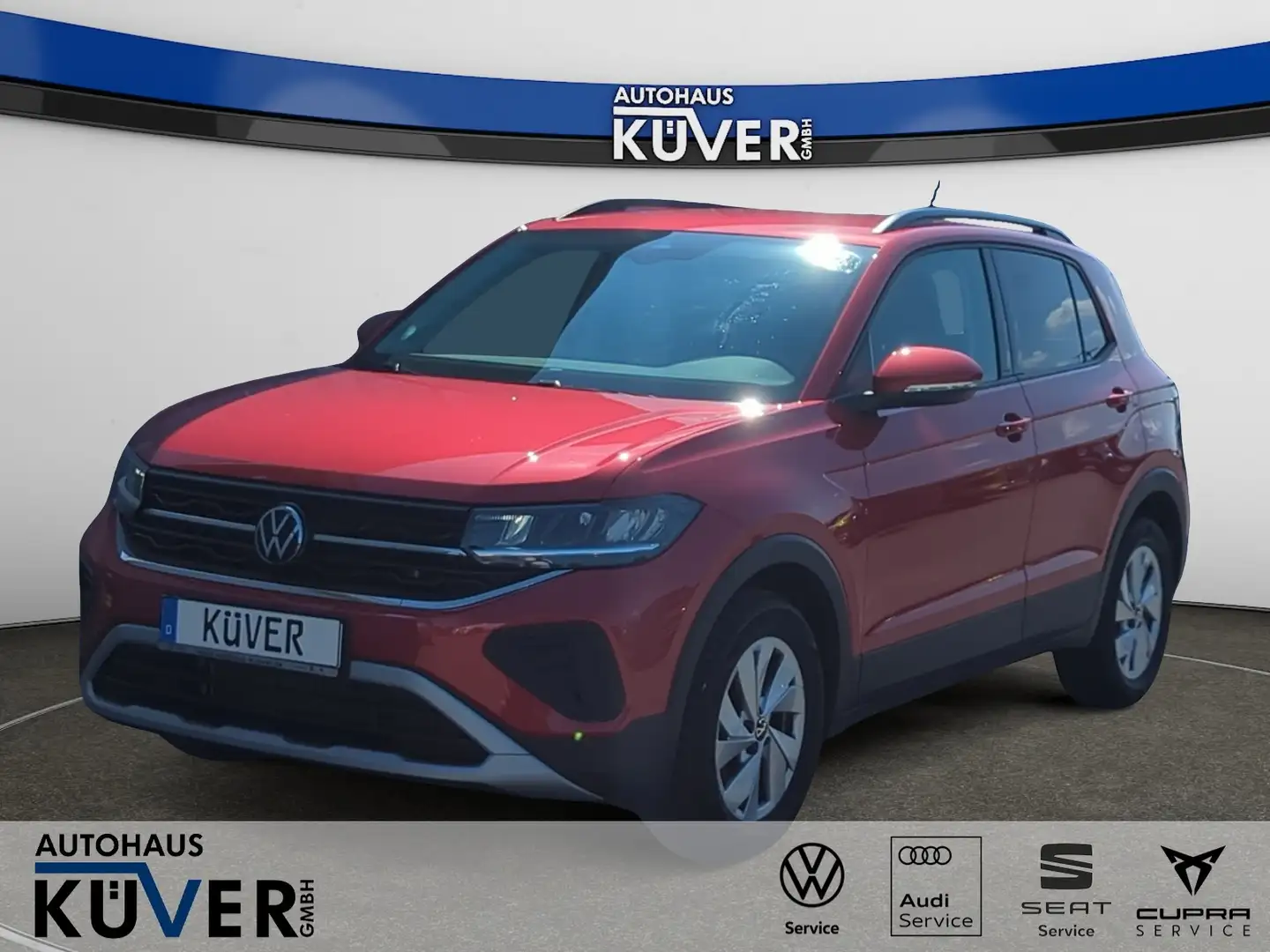 Volkswagen T-Cross Life 1,0 TSI DSG ACC+LED+Shzg.+16´´ Rot - 1