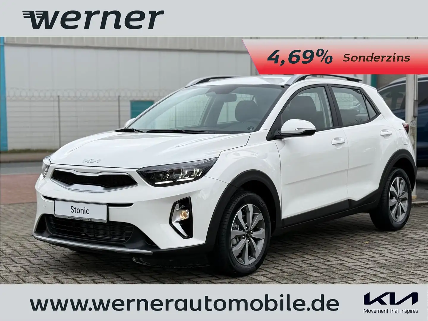 Kia Stonic 1.2 Vison LED Weiß - 1