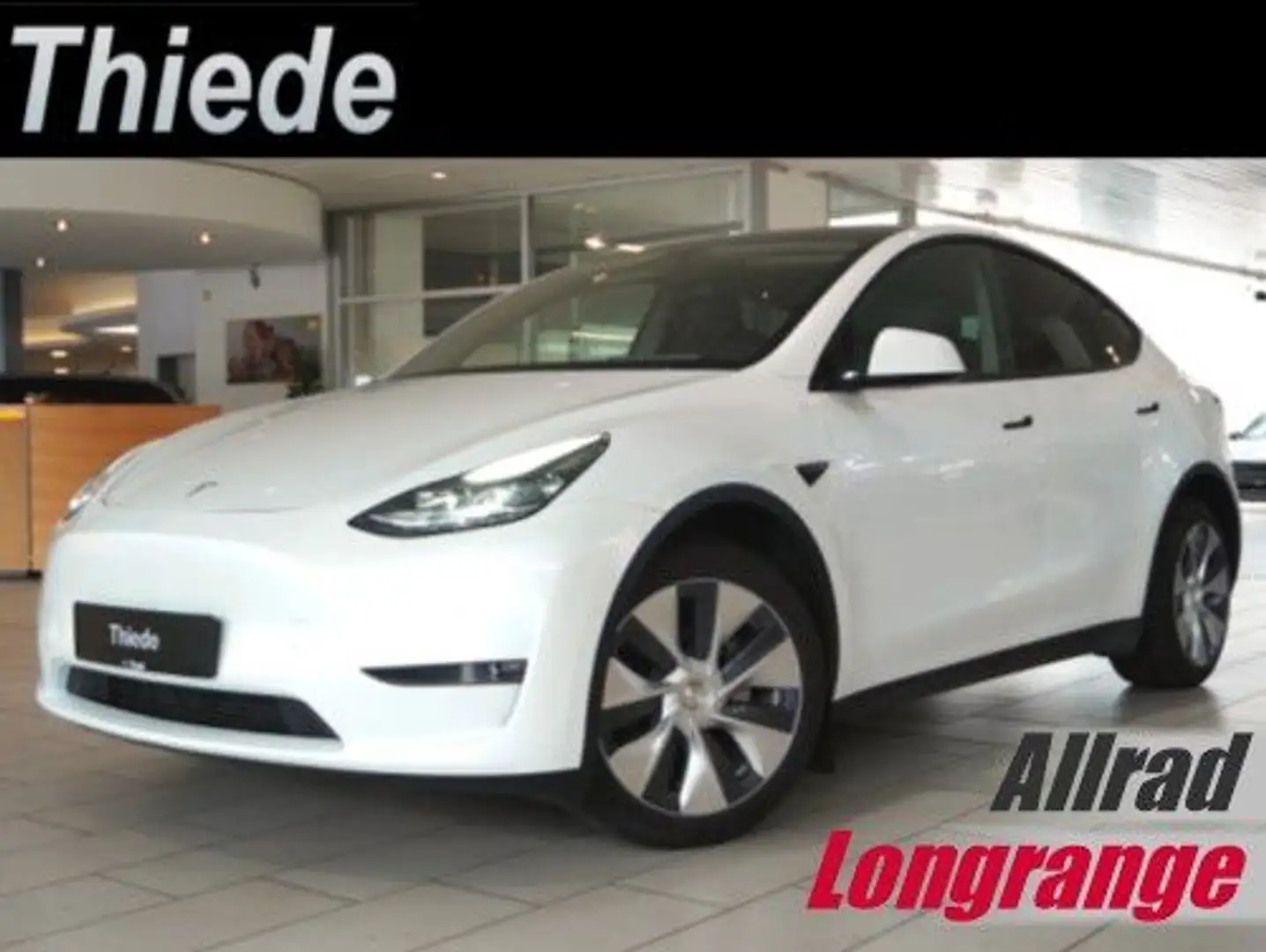 Tesla Model Y LONGRANGE DUAL-MOTOR NAVI/KAMERA/PANO. Білий - 1