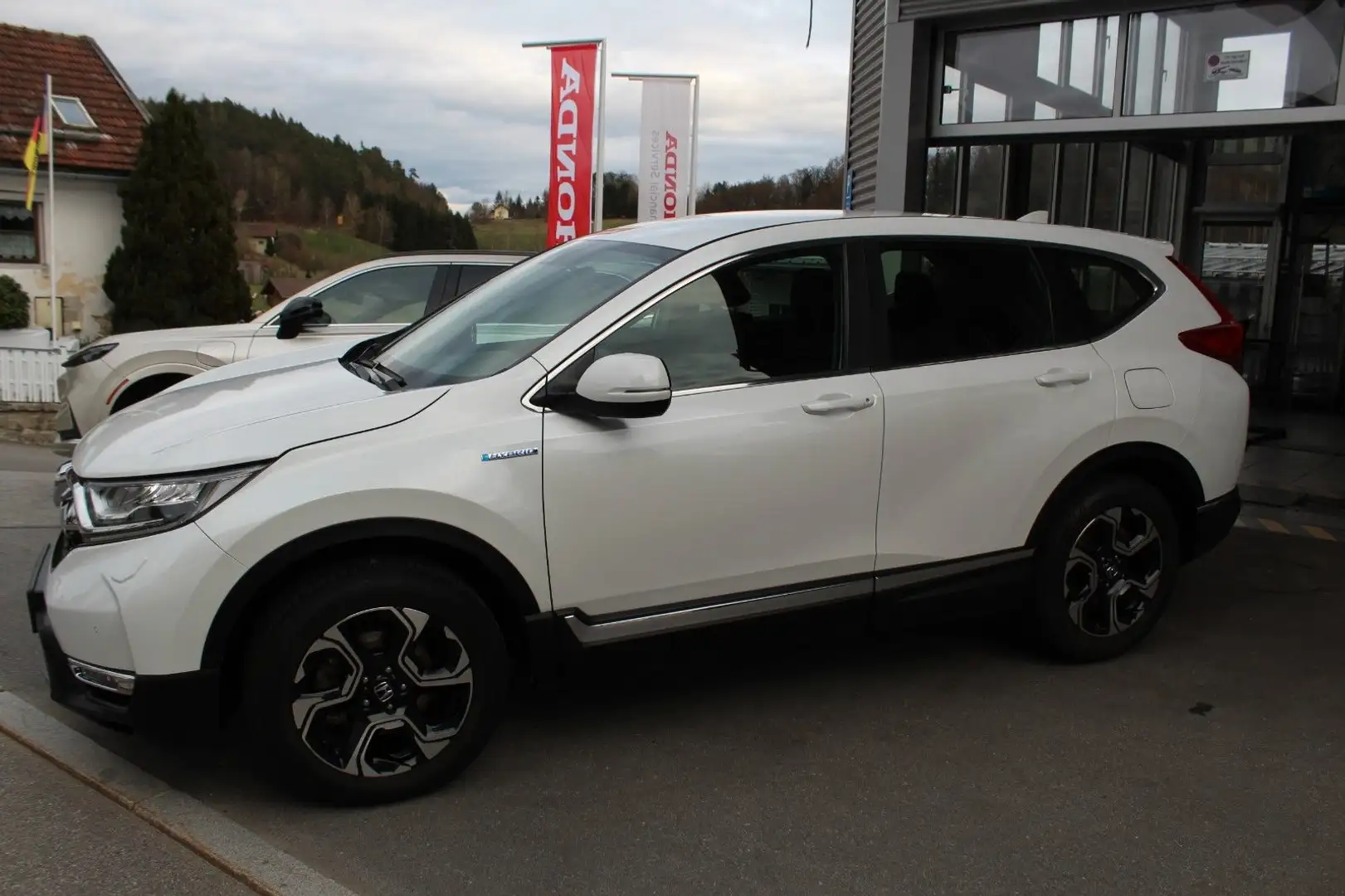 Honda CR-V 2.0 i-MMD Hybrid Elegance eCVT 4WD, AHK Weiß - 1