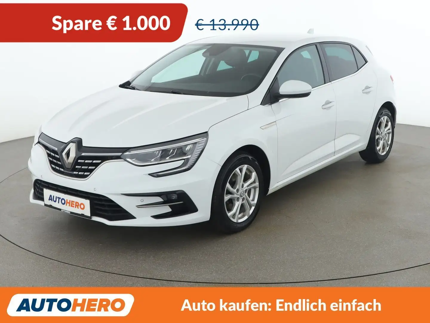 Renault Megane 1.0 TCe Limited Weiß - 1