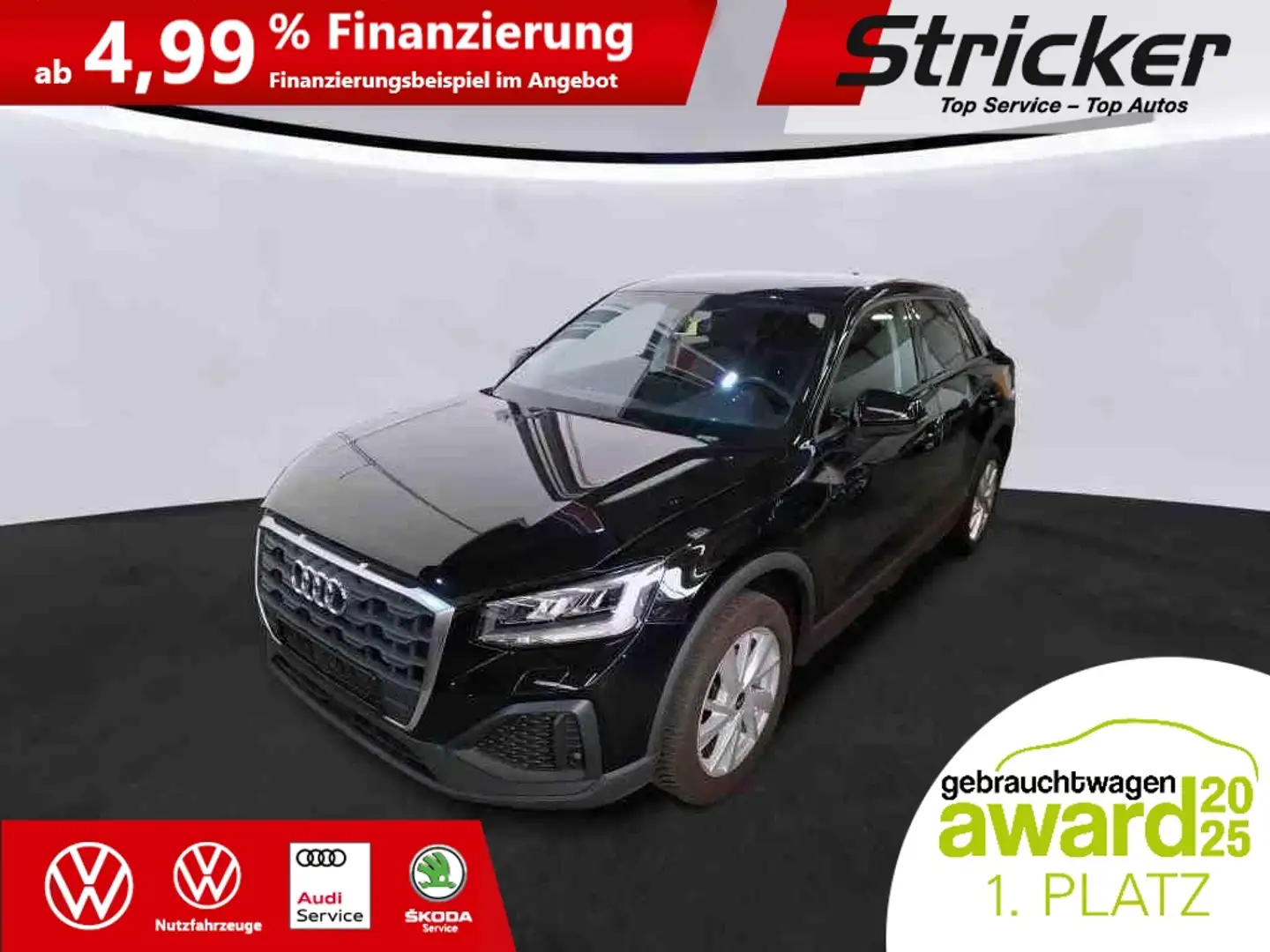 Audi Q2 35 1.5TFSI DSG 285,-ohne Anzahlung Kamera Sitzhei Schwarz - 2