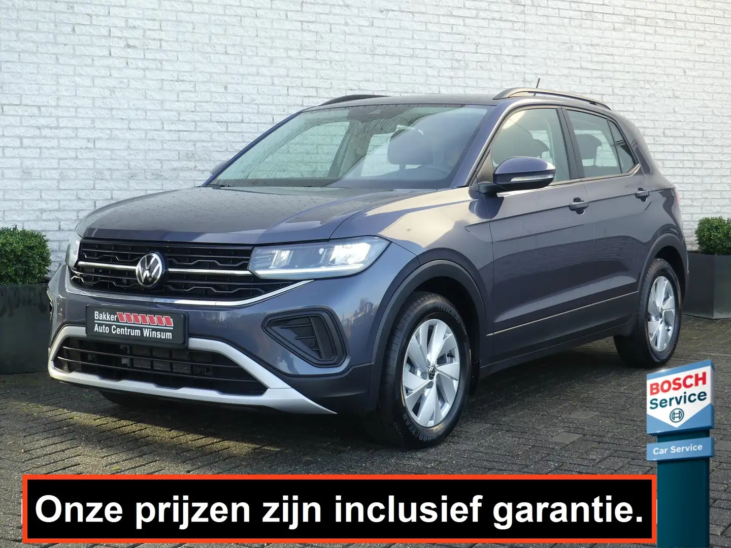 Volkswagen T-Cross 1.0 TSI EDITION NAVI*/ADAP.CRUISE/PDC/LMV16''/STOE Gris - 1
