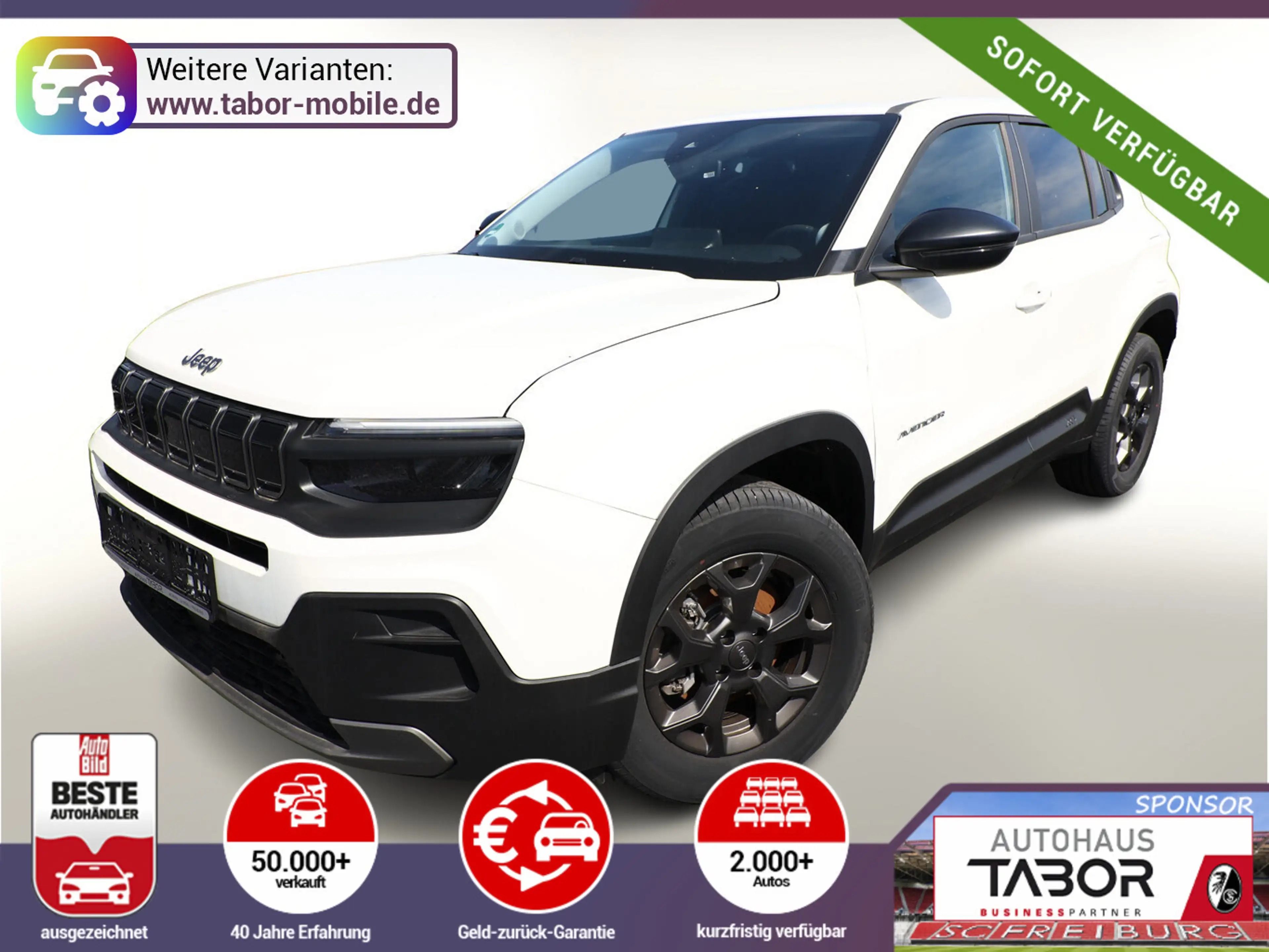 Jeep Avenger Hybrid 110 Longitude Nav LED SHZ UVP-32%*