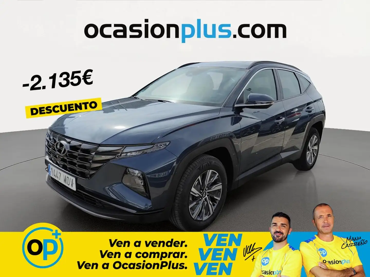 Hyundai TUCSON 1.6 TGDI HEV Maxx AT Azul - 1