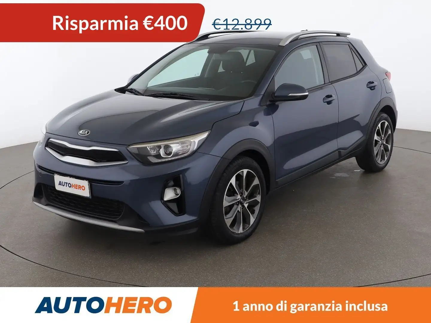 Kia Stonic 1.6 CRDi Energy 110 CV Grigio - 1