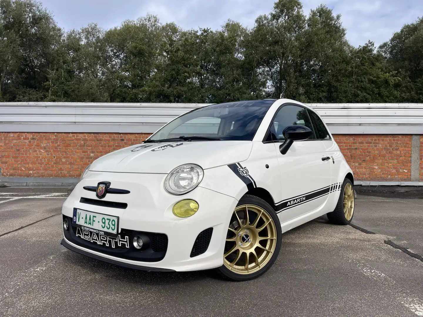 Fiat 500 ABARTH LOOK Белый - 1