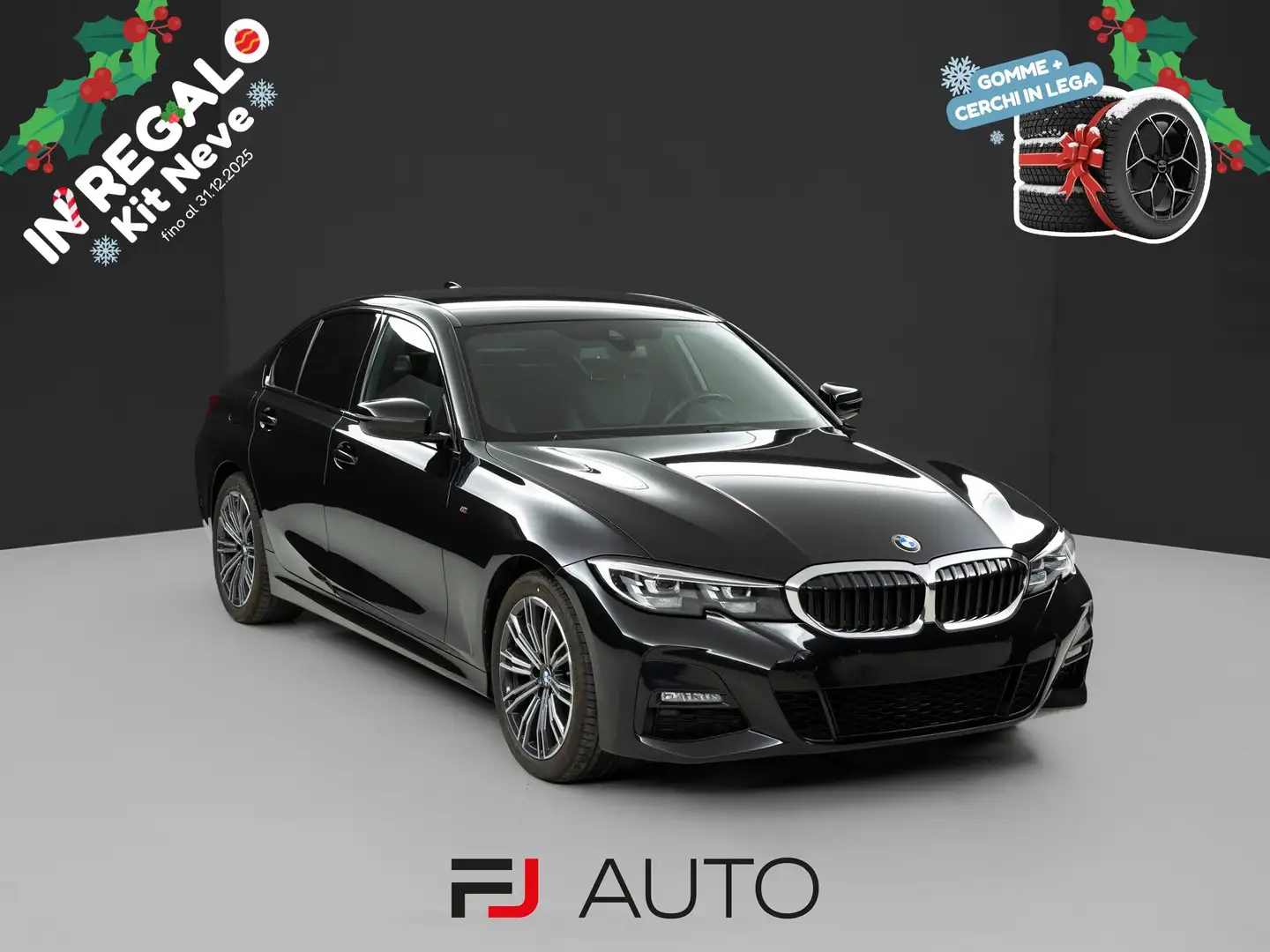 BMW 320 320d Berlina xDrive mhev 48V Msport auto M Sport Nero - 1