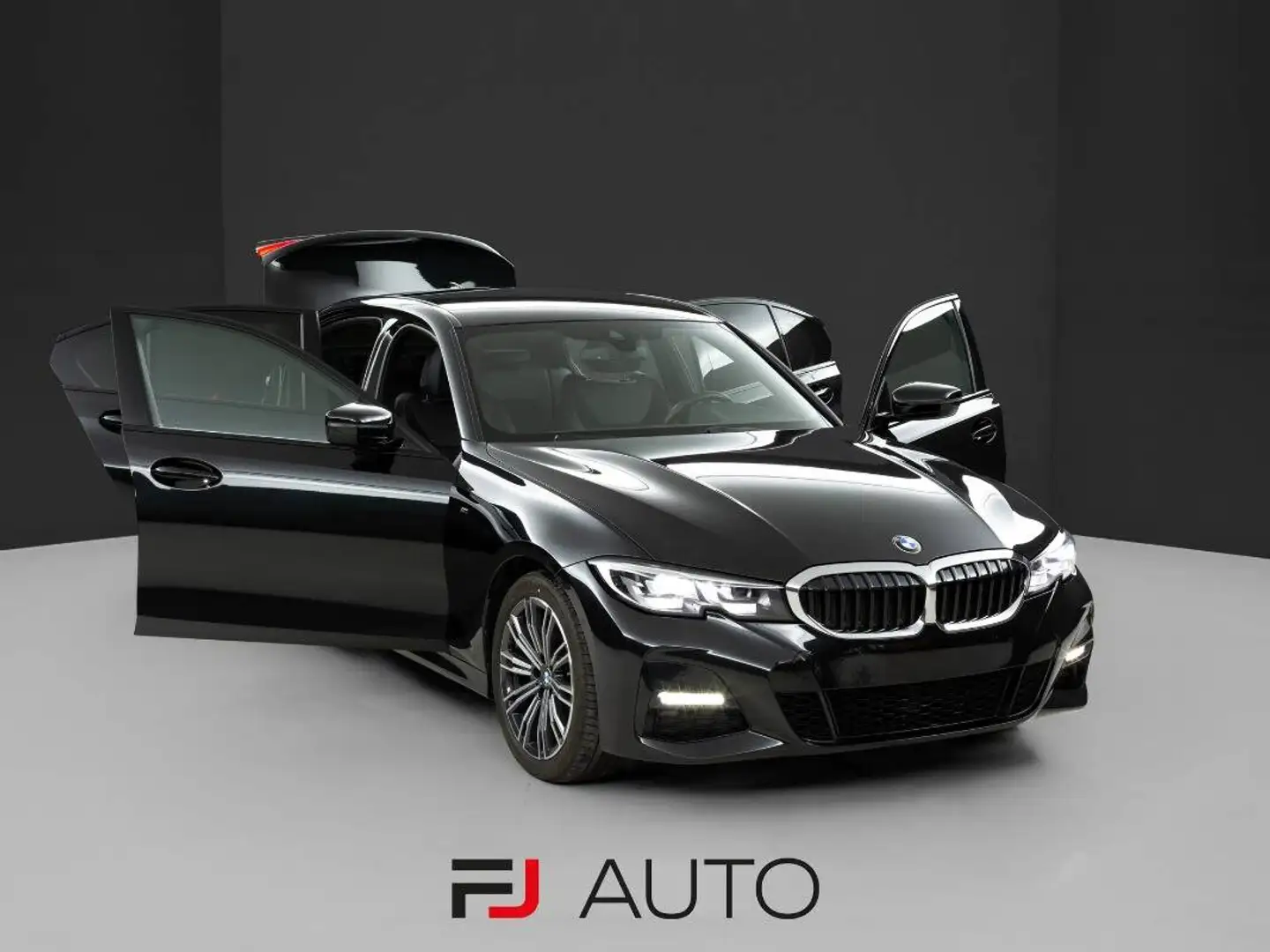 BMW 320 320d xDrive mhev 48V Msport auto M Sport Nero - 2