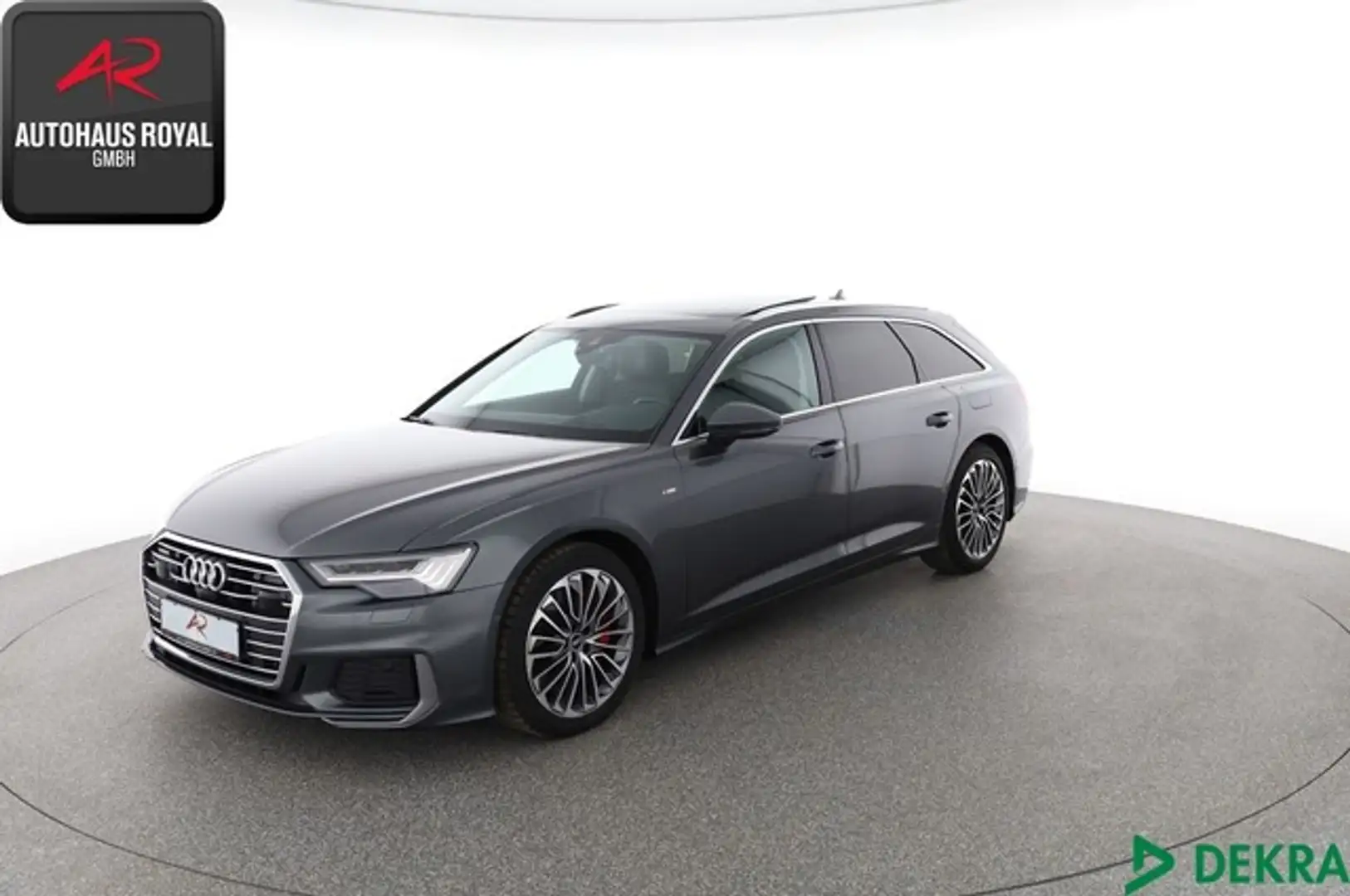 Audi A6 Avant 55 TFSI e qu 3x S LINE HUD,360GRAD,B+O Szary - 1