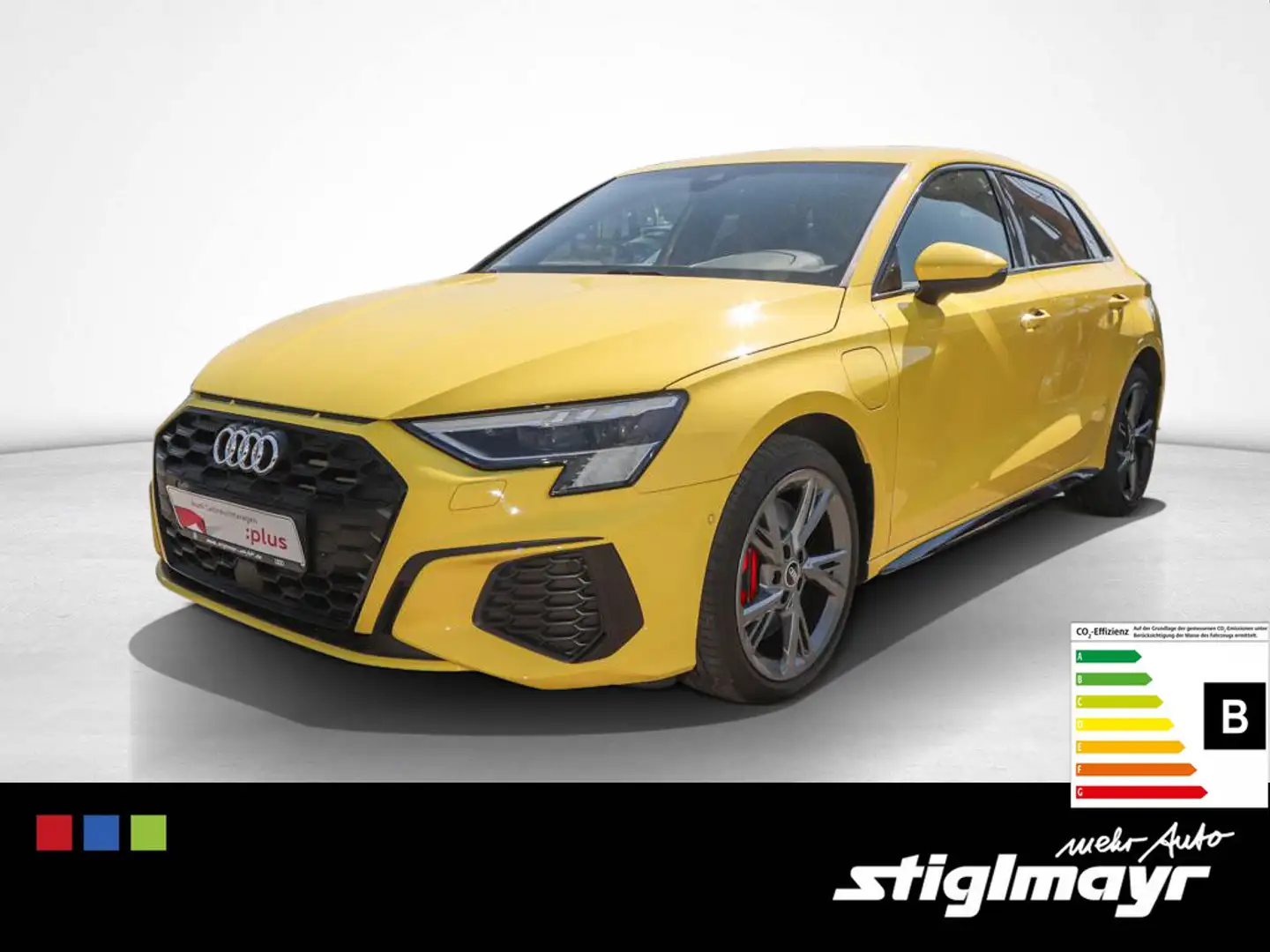 Audi A3 S-line 45 TFSIe ACC+MATRIX+NAVI+VC Gelb - 1