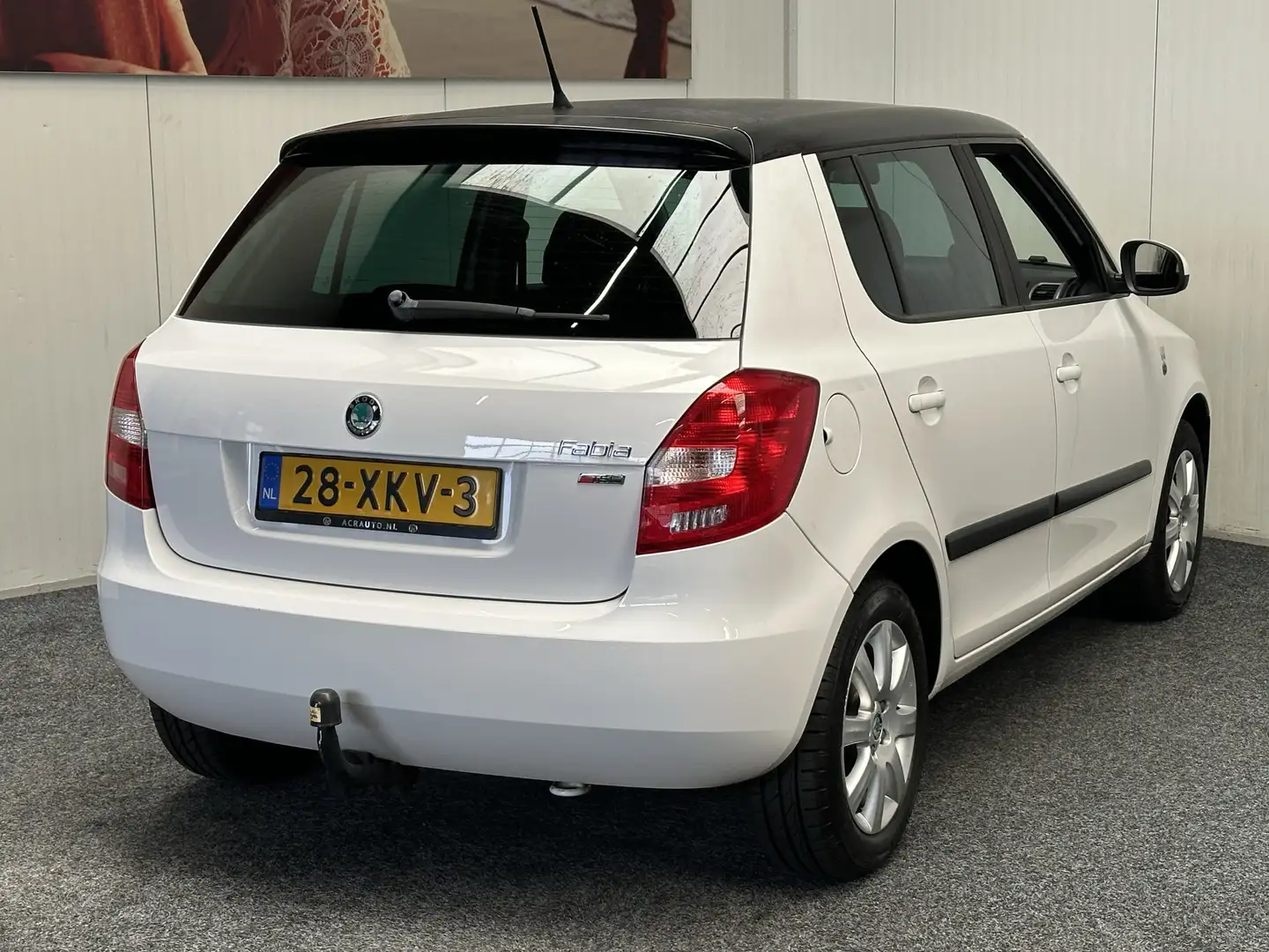 Skoda Fabia 1.2 TSI 5 DEURS STYLE TREKHAAK AIRCO AUDIO CRUISE Weiß - 2