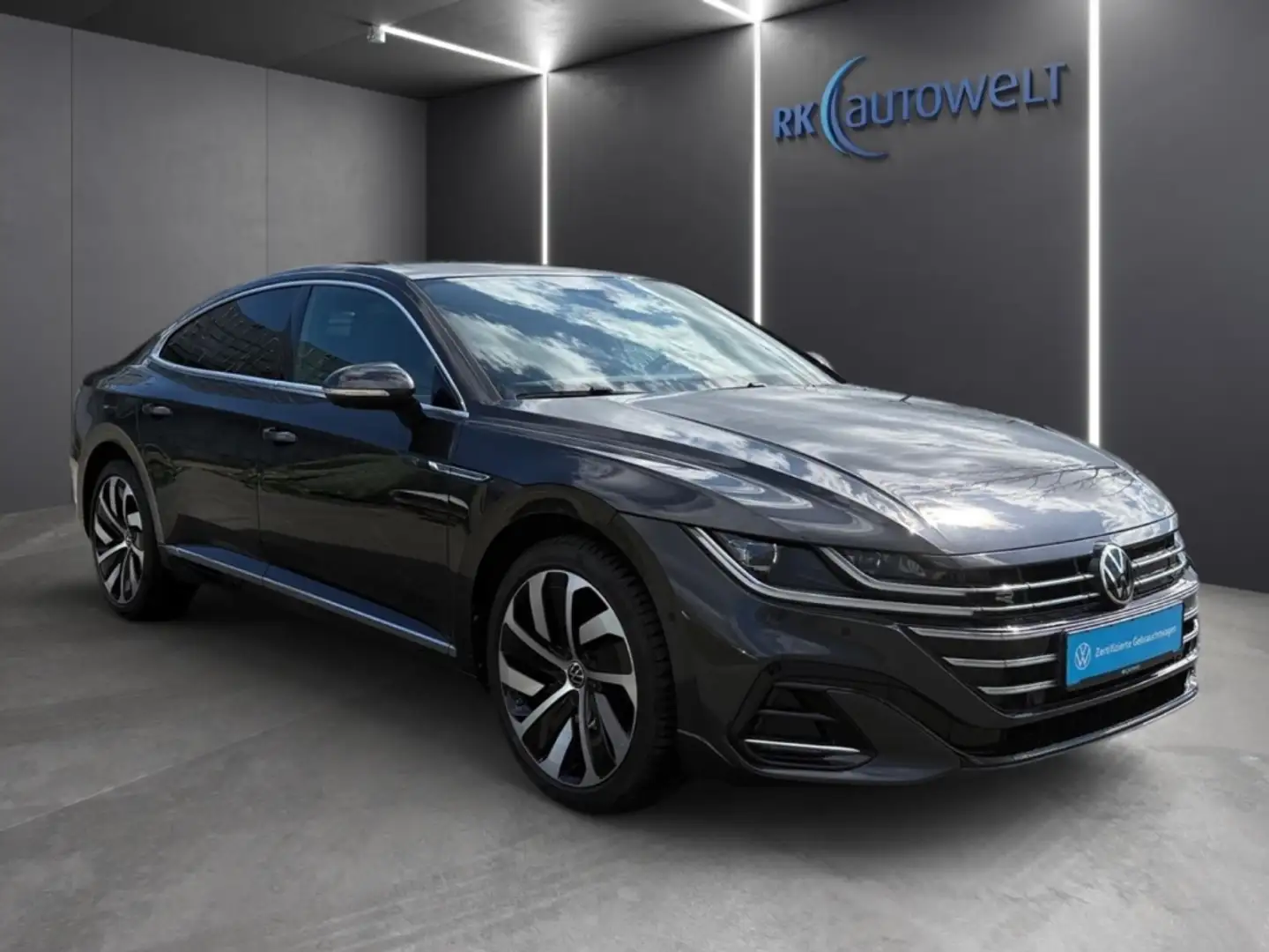 Volkswagen Arteon eHybrid 1.4 TSI R-Line El. Panodach Navi Grijs - 2