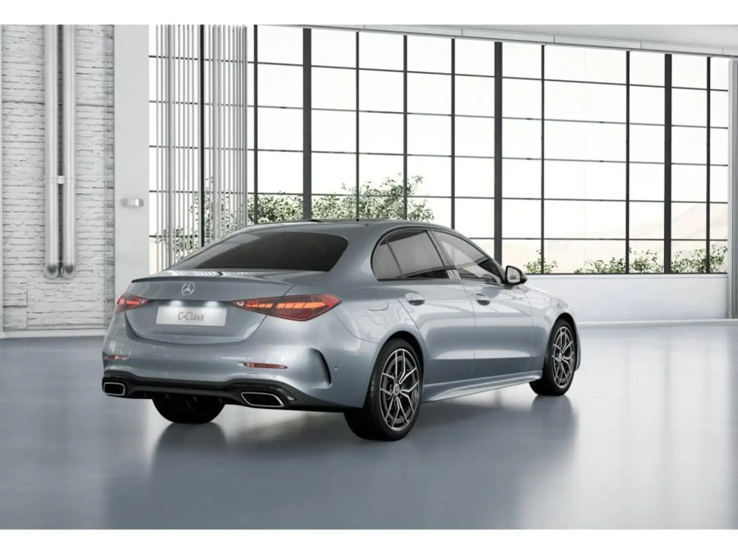 Mercedes-Benz C 300 d AMG-Sport/360/Pano/Burm/Night/HUD/Memo Silber - 2