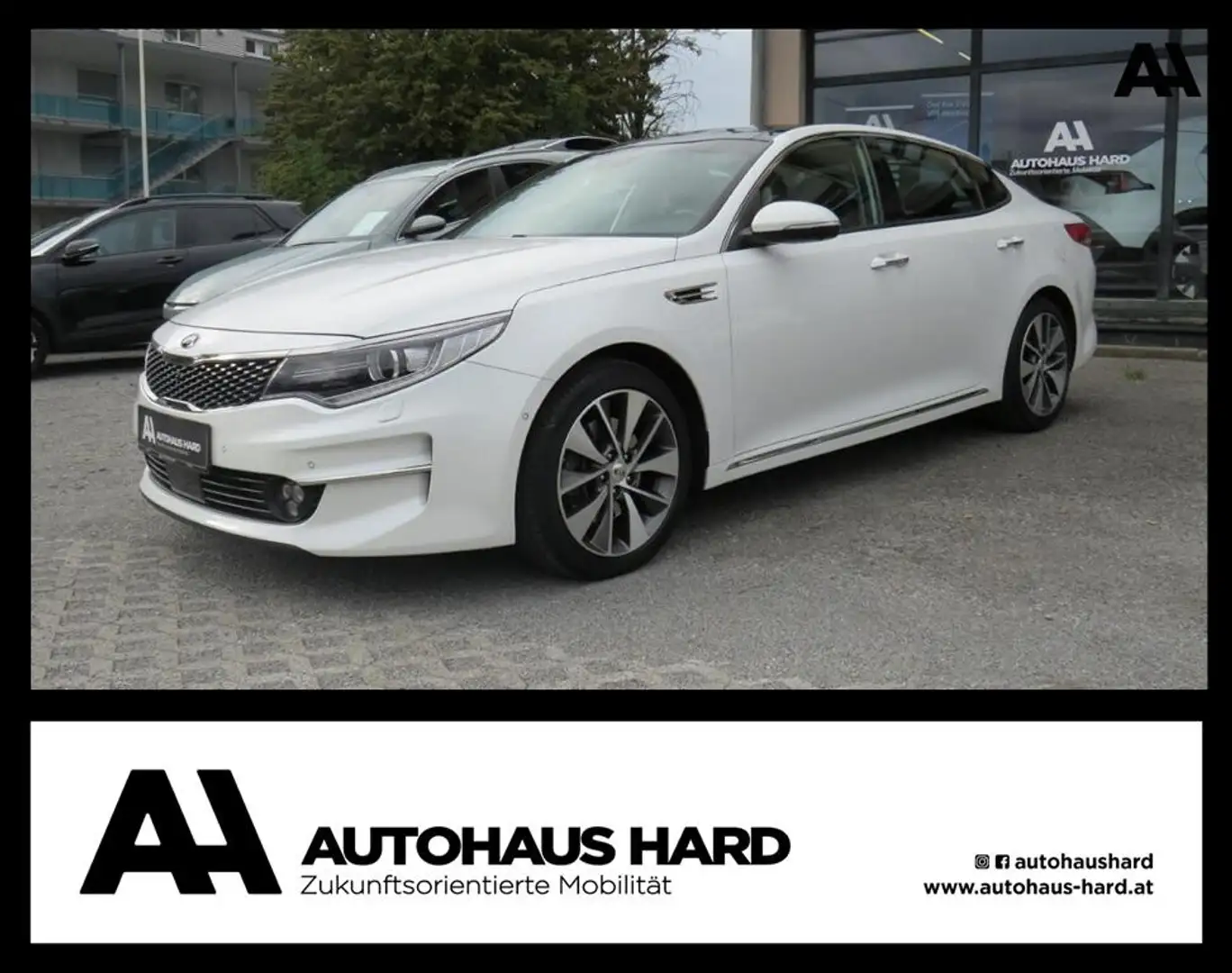 Kia Optima 1,7 CRDi ISG Platin DCT7 | Leder Erstbesitz | S... Weiß - 1