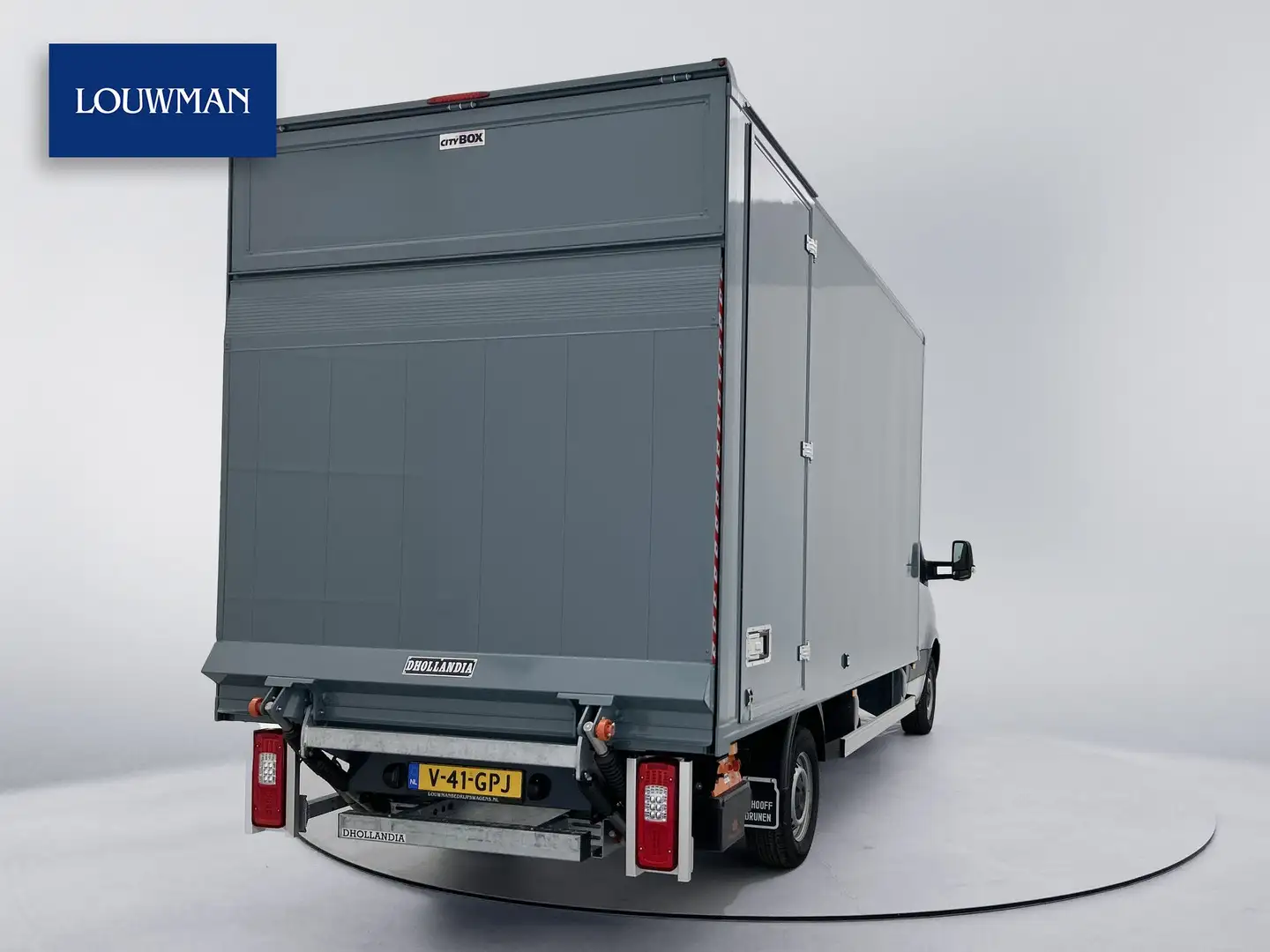 Mercedes-Benz Sprinter 317 Bakwagen D'hollandia laadklep 1000KG 24 maande Grijs - 2