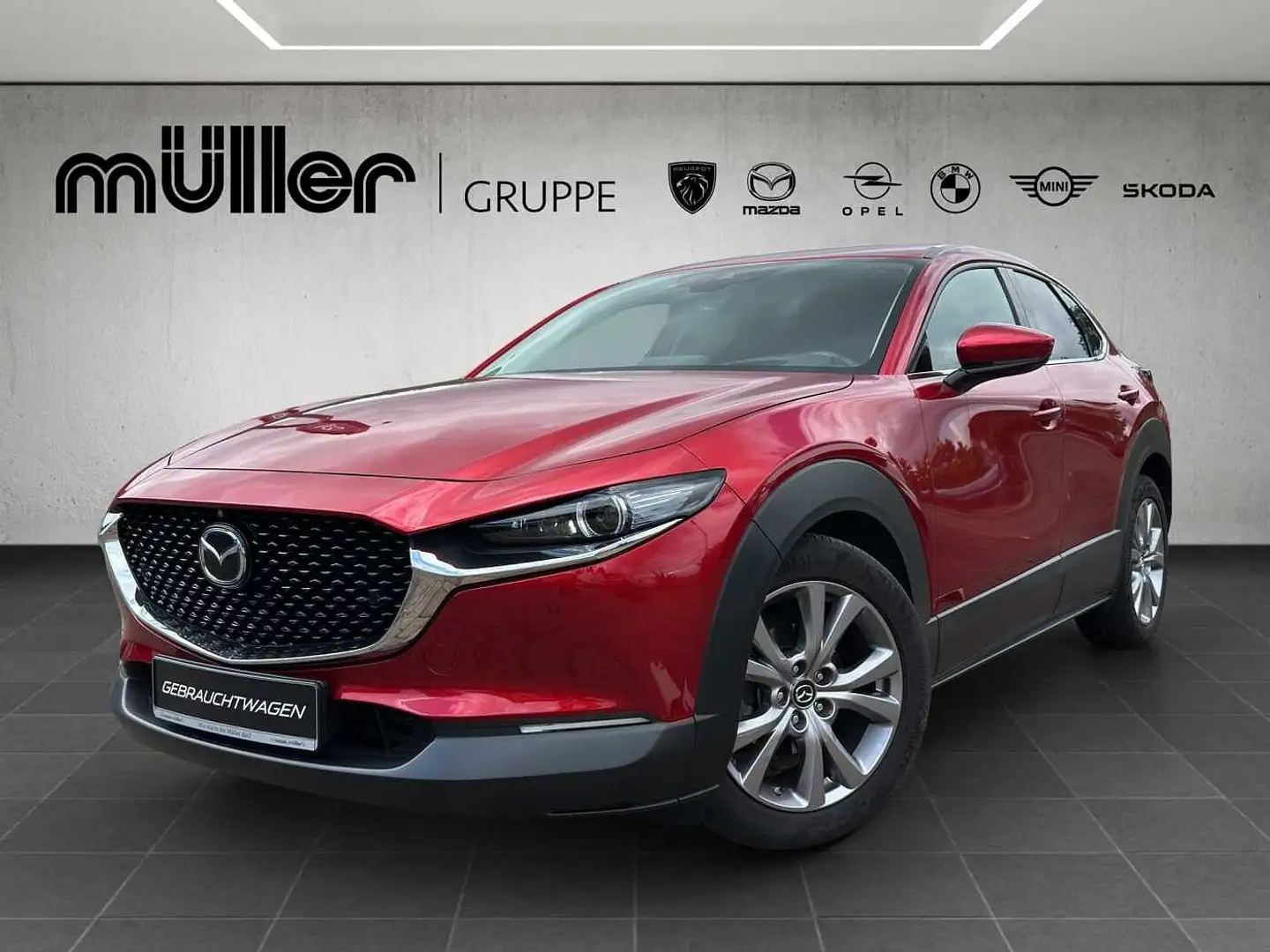 Mazda CX-30 G 150 PS 6GS SELECTION A18 DES-P PRE-P Rojo - 1
