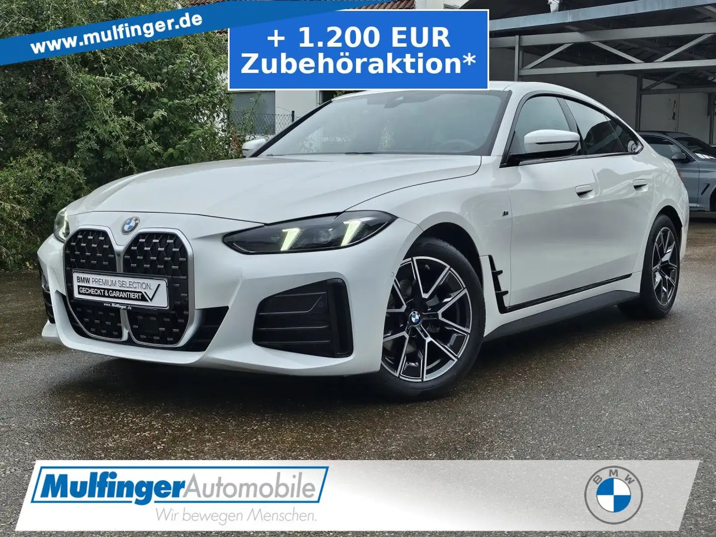 BMW 420 d GC. M Sport FACELIFT HUD SurView.KomfZ.HiFi Weiß - 1