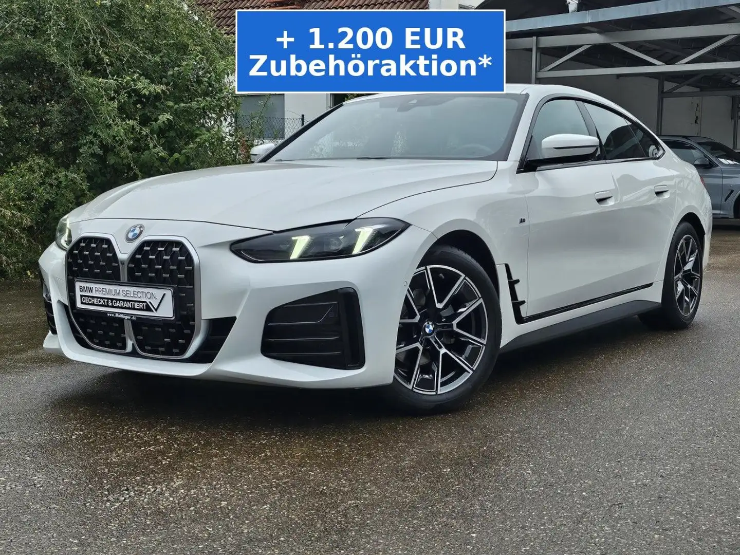 BMW 420 d GC. M Sport FACELIFT HUD SurView.KomfZ.HiFi Weiß - 2